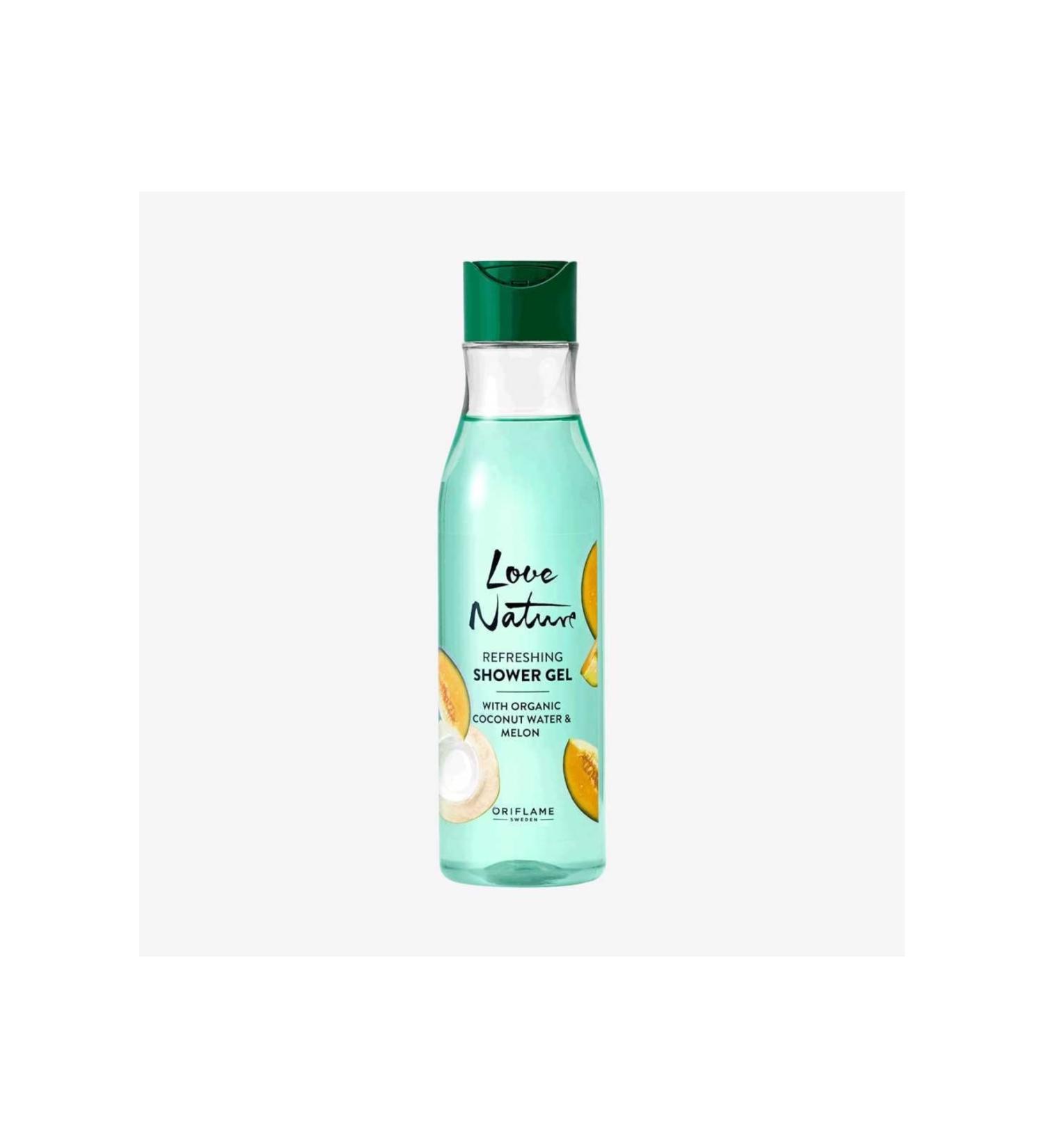 Oriflame Love Nature Revitalizing Shower Gel with Organic Coconut and Melon Extracts