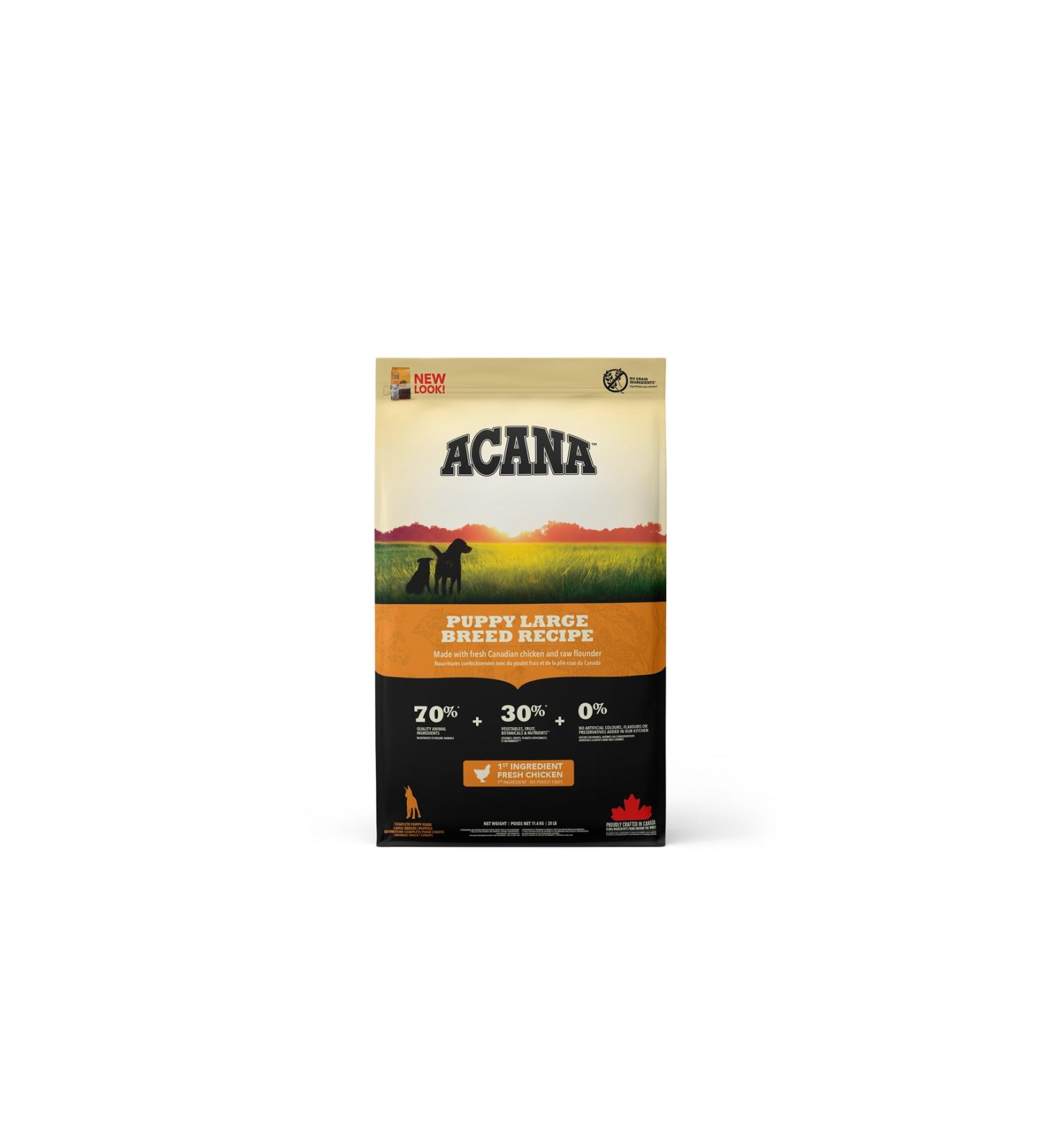 Acana Puppy Large Grain Free Chicken and Fish Puppy Food 11.4 Kg