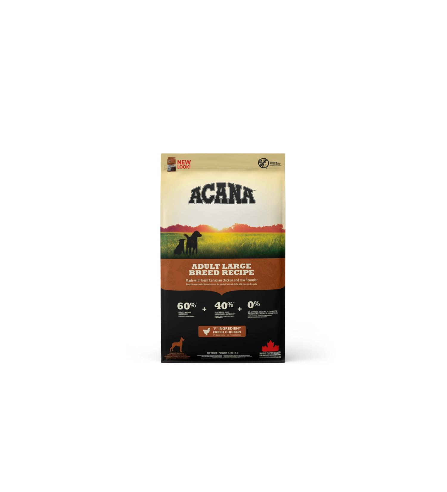 Acana Heritage Adult Large Breed Dog Food 11.4 kg