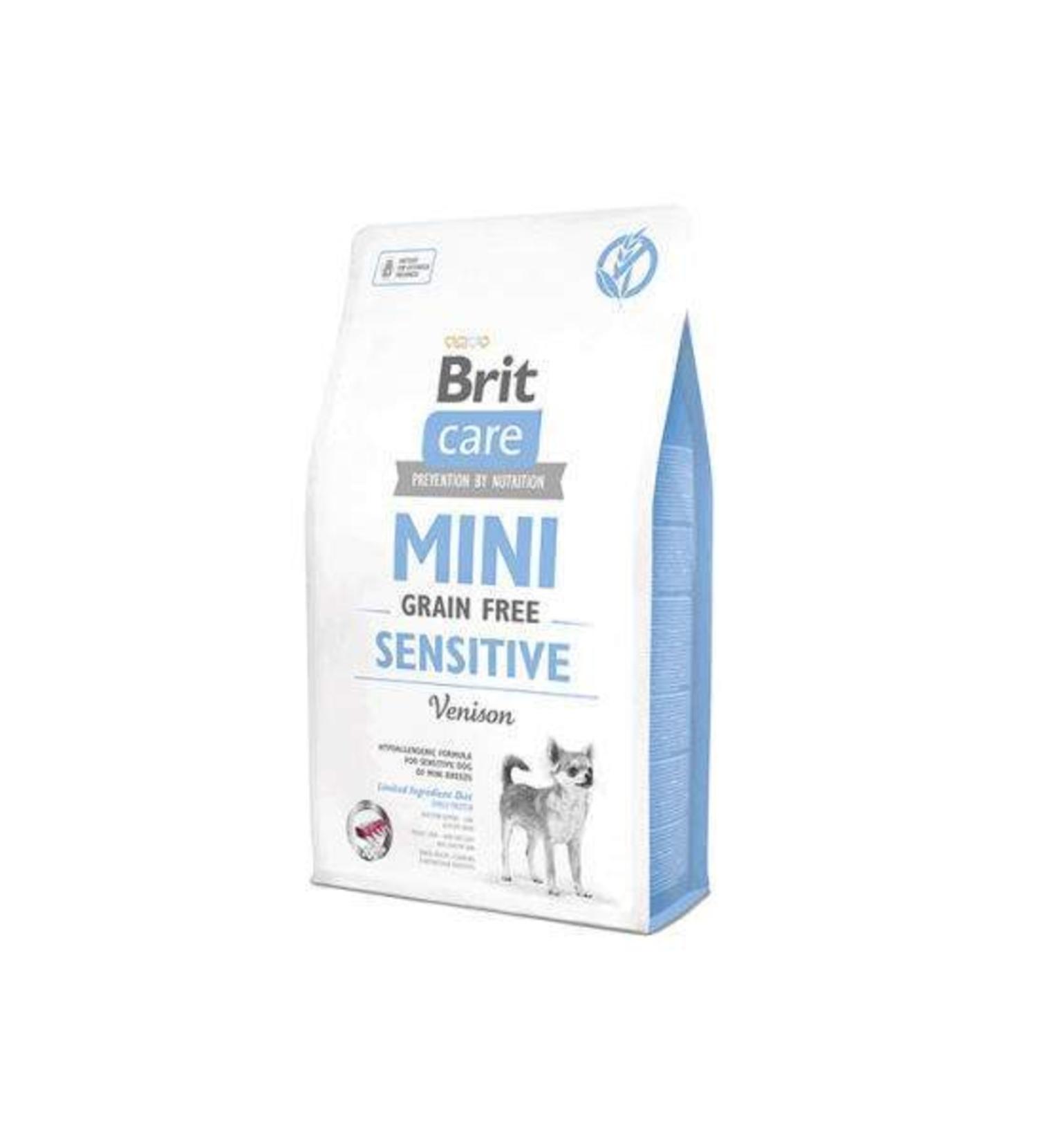 Brit Care Grain Free Mini Sensitive Deer Small Breed Grain Free Dog Food 2 Kg