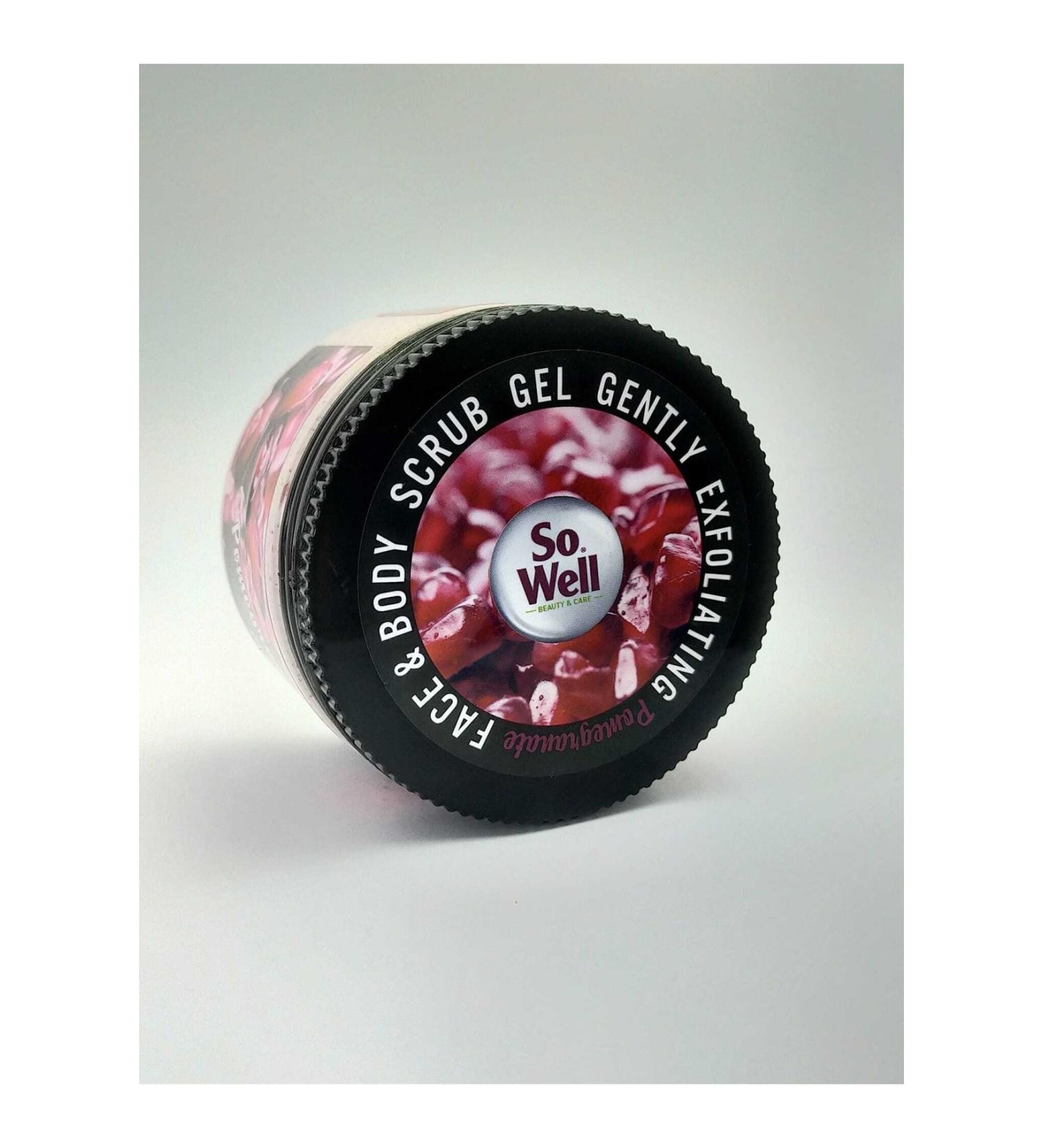 Sowell Face and Body Scrup Peeling 300 ml - Pomegranate Extract