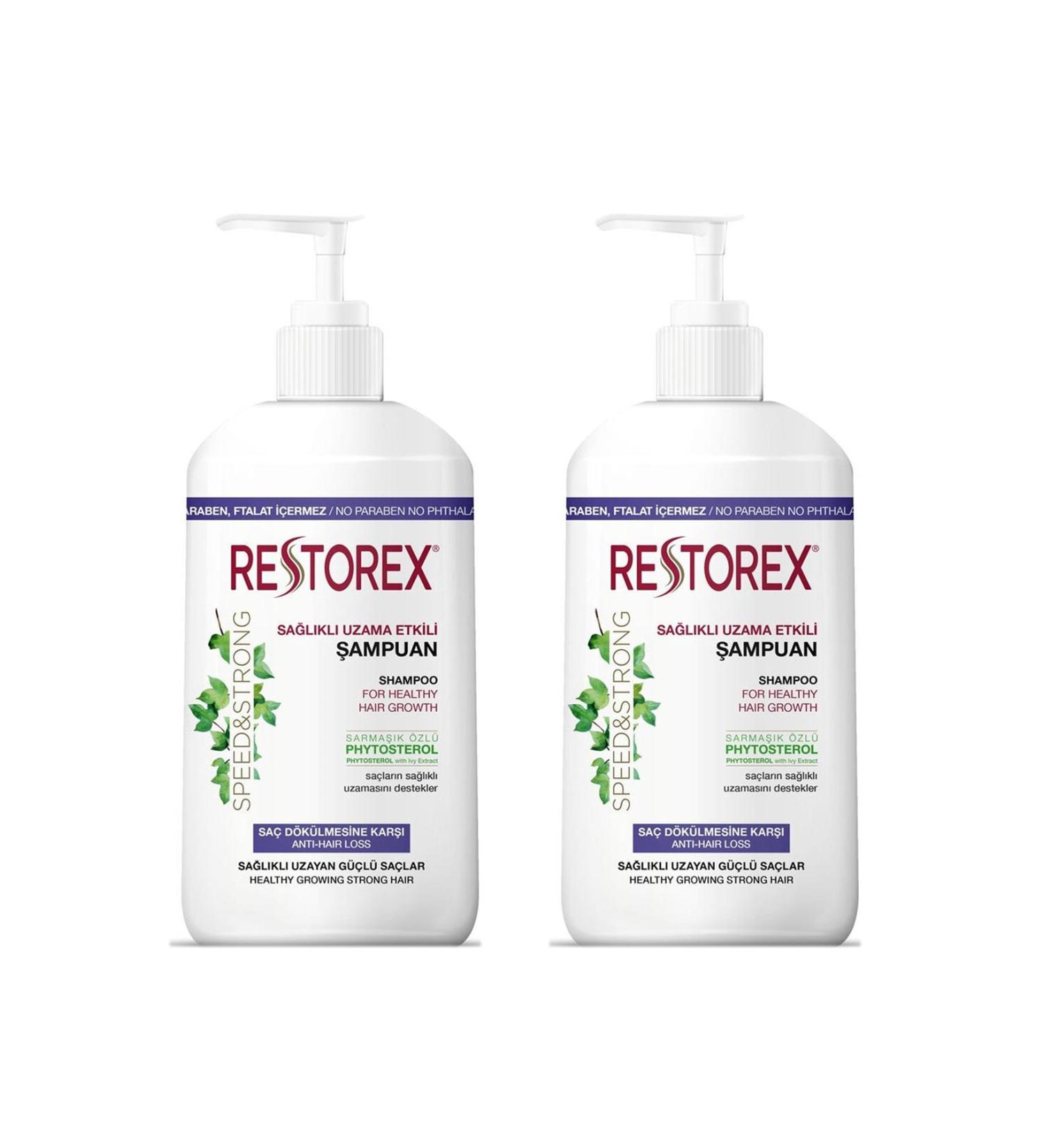 Restorex Anti Hair Loss Shampoo 1000 ml 2 Pieces