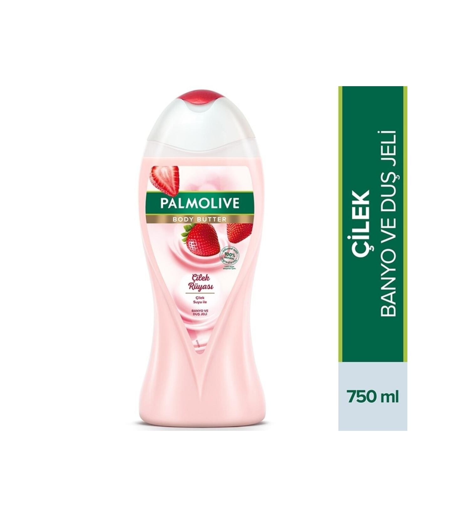 Palmolive Body Butter Strawberry Dream Bath and Shower Gel 750 ml
