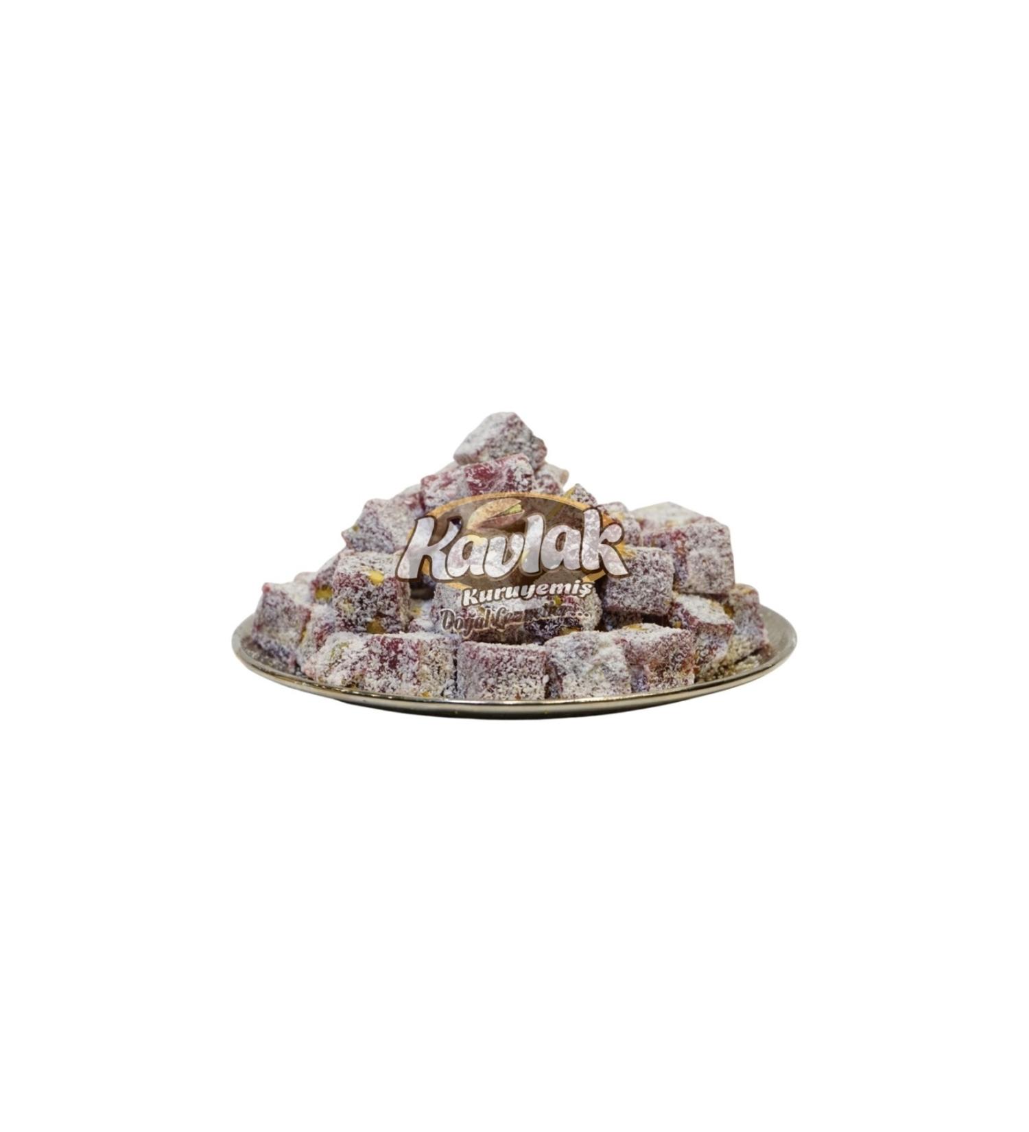 KAVLAK NUTS Double Roasted Pomegranate Turkish Delight 500gr