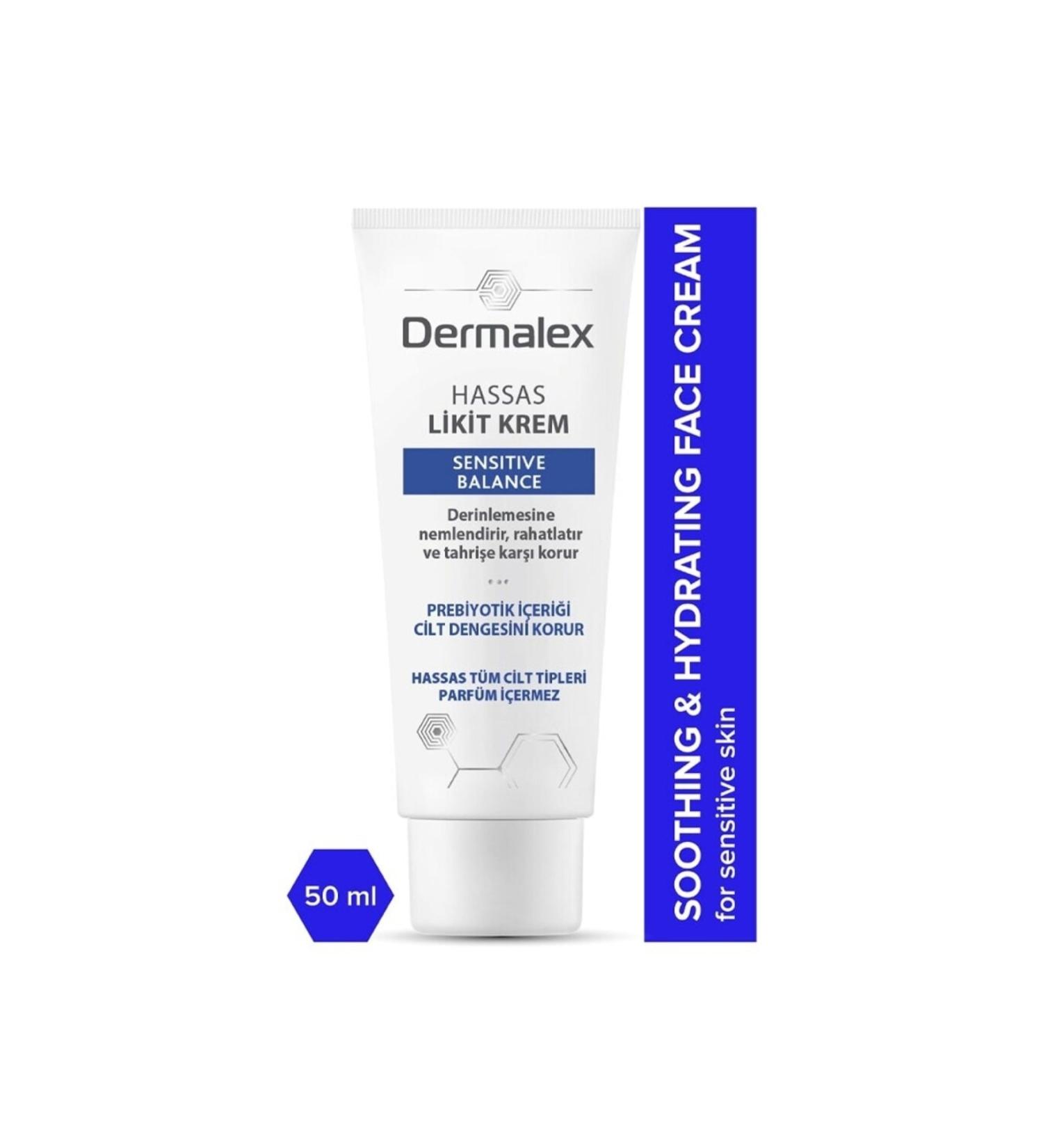 Dermalex Sensitive Balance Sensitive Liquid Face Cream 50 ml