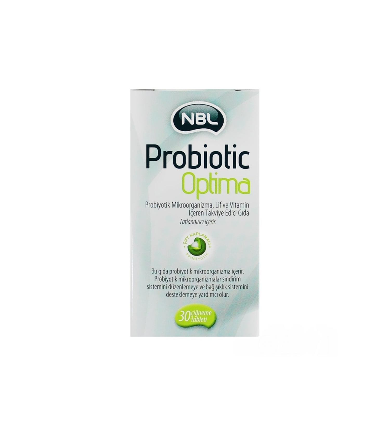 NBL Probiotic Optima 30 Chewable Tablet - Buy Online on GoSupps.com