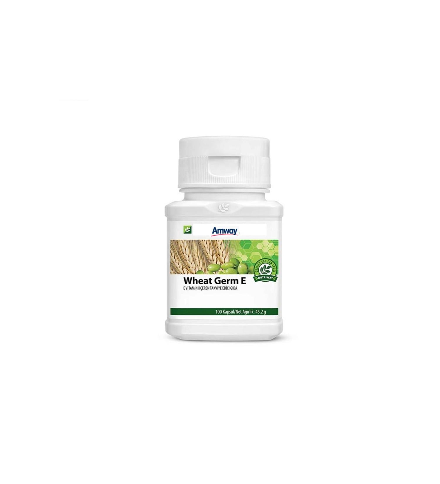 Amway Wheat Germ E 100 Capsule Vitamin - Buy Online on GoSupps.com