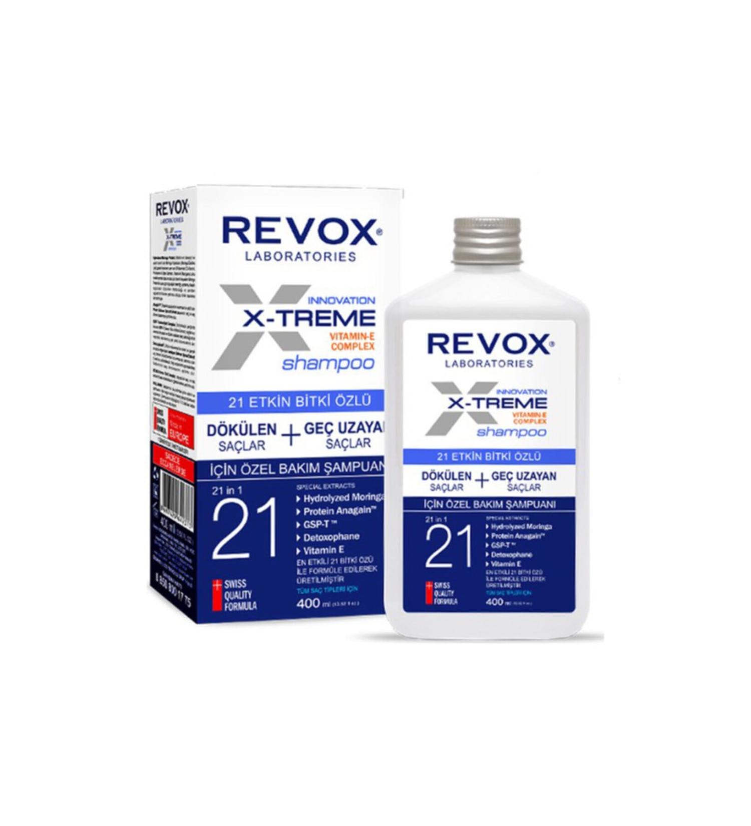 Revox Shampoo X-treme 21 Active Plant Extract 400 Ml