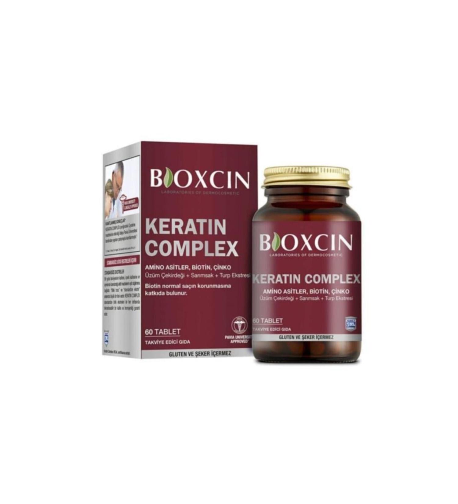 Bioxcin Forte Keratin Complex Tablet Supplementary Food (60 Tablets)