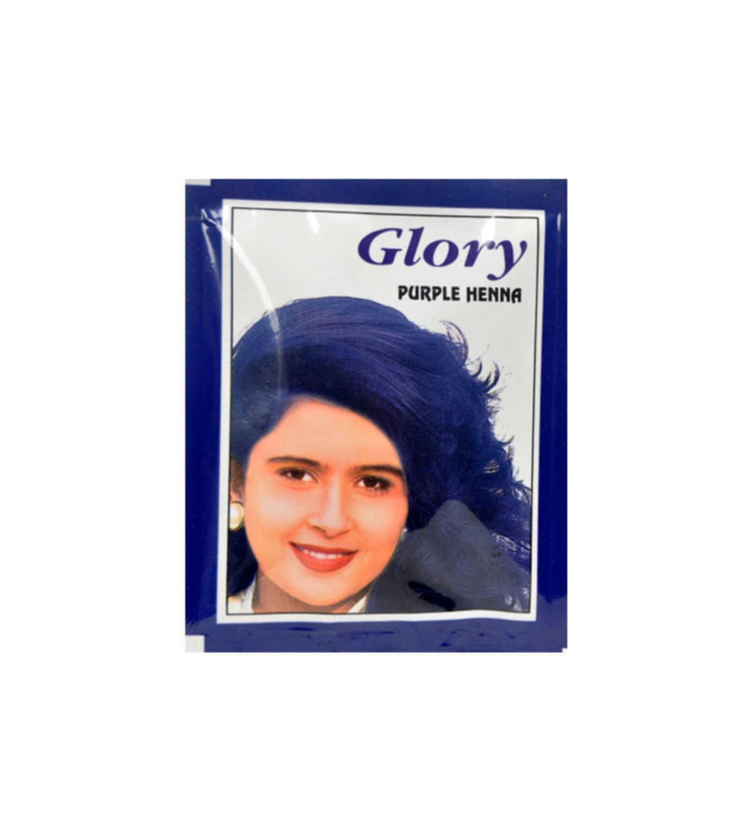 Glory Purple Indian Henna 10gr Pkt - Buy Online on GoSupps.com