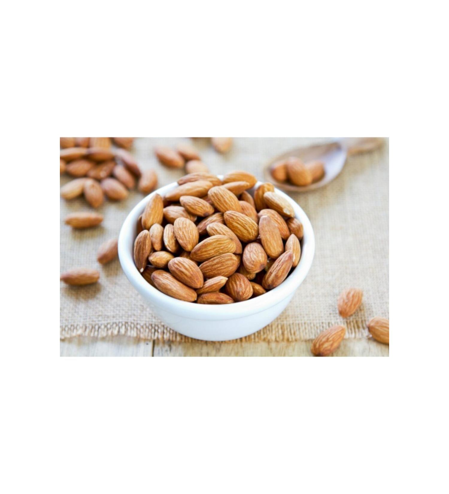 TicaretDeniz Raw Datca Local Natural Double Unsalted Jumbo Size Luxury Almond Kernels 1.50 kg