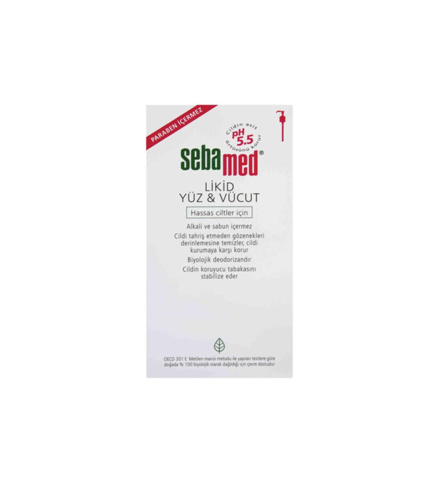 Sebamed Liquid Face & Body Sensitive Skin 1000 Ml