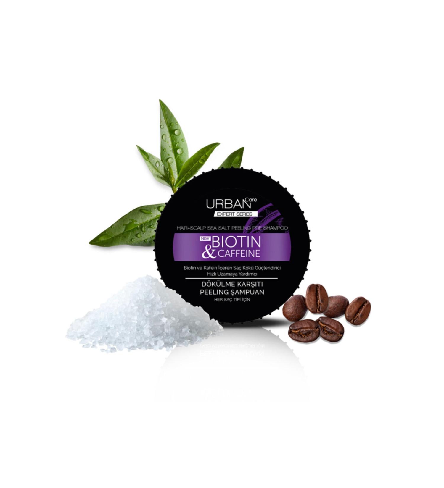 Urban Care Hair Root Strengthening Peeling Shampoo Biotin and Caffeine 200 ml