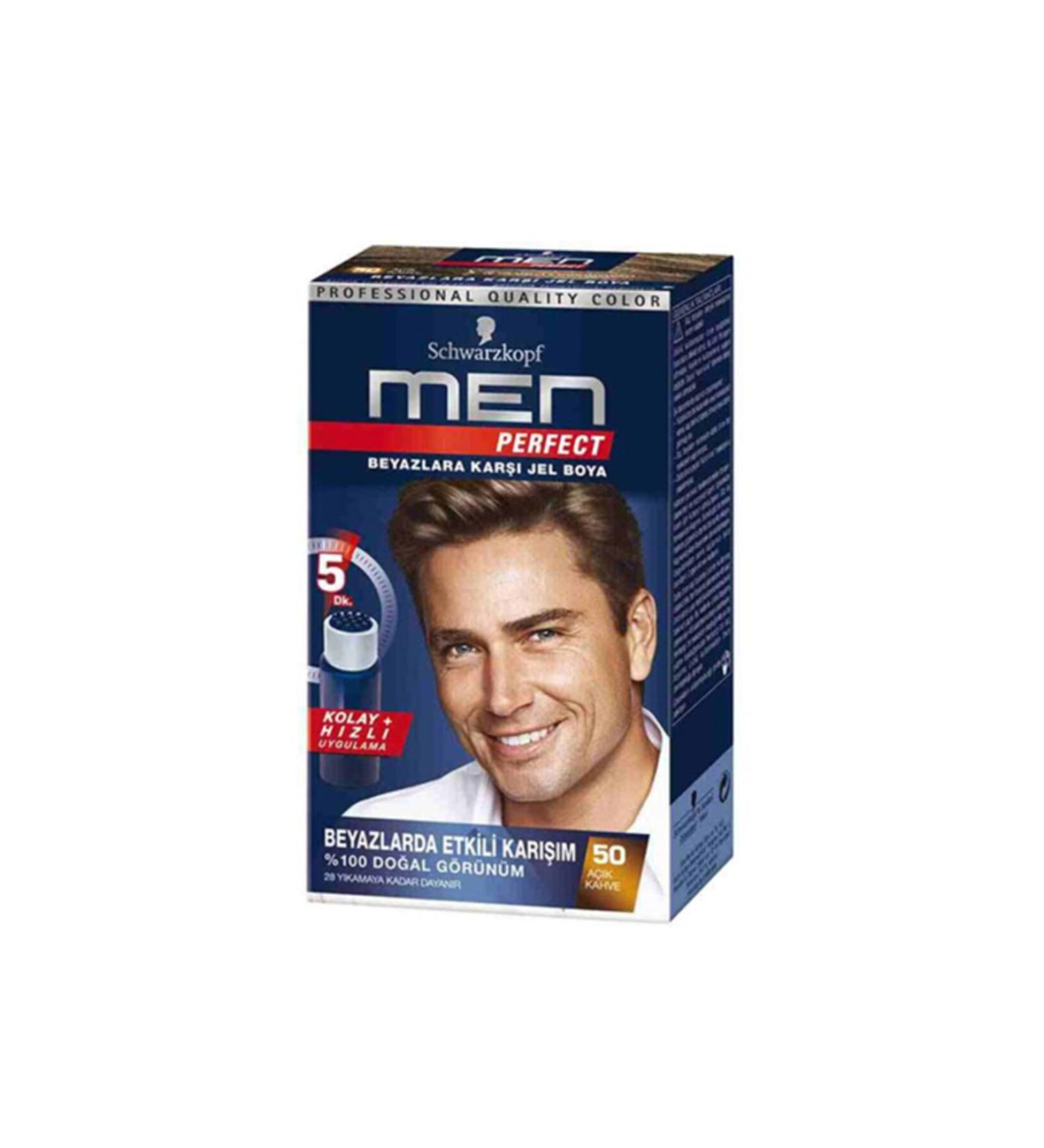 Schwarzkopf Men Perfect 50 Light Brown Men's Hair Dye