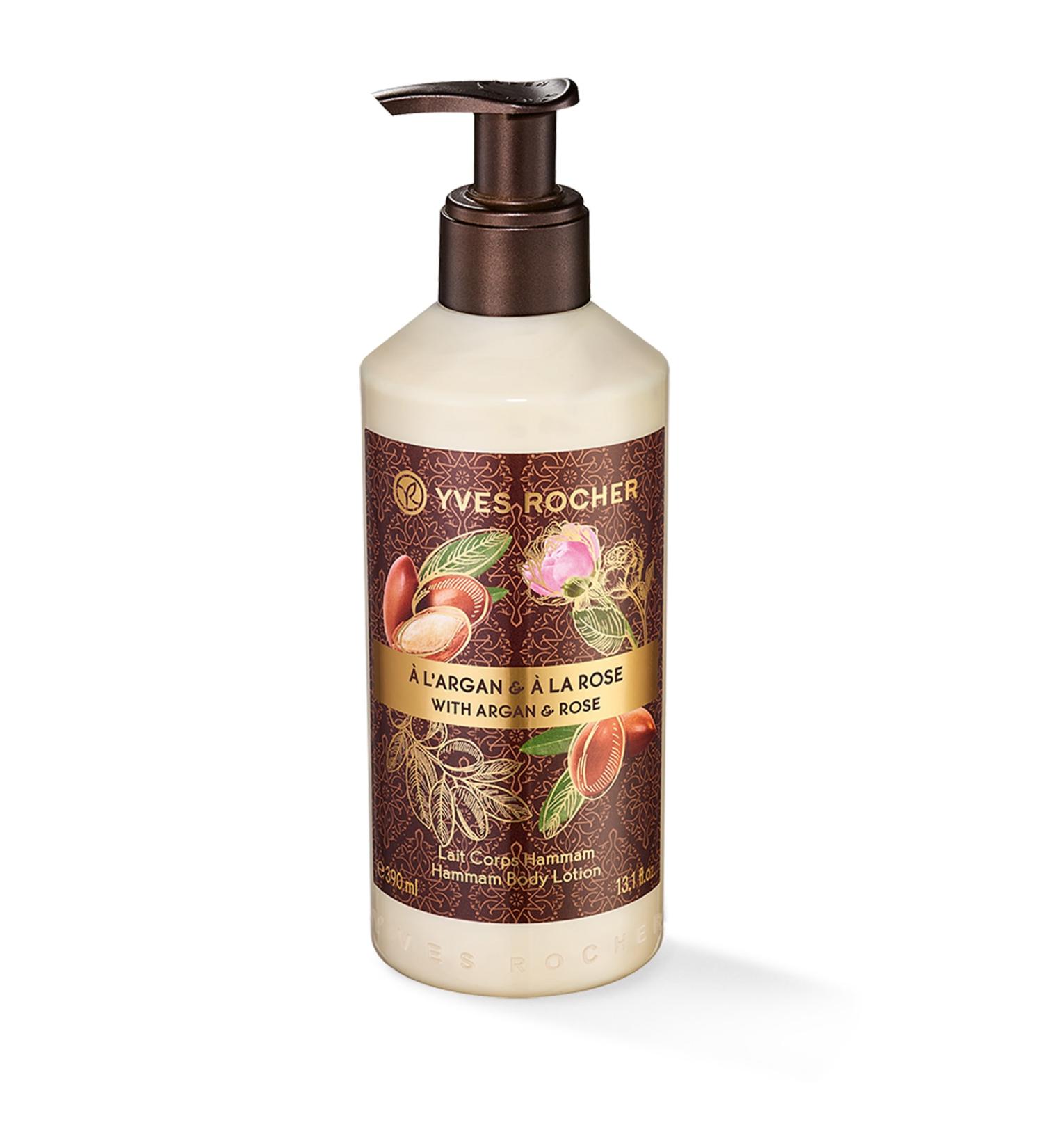 Yves Rocher Argan and Rose - Body Milk 390 ml - Buy Online on GoSupps.com
