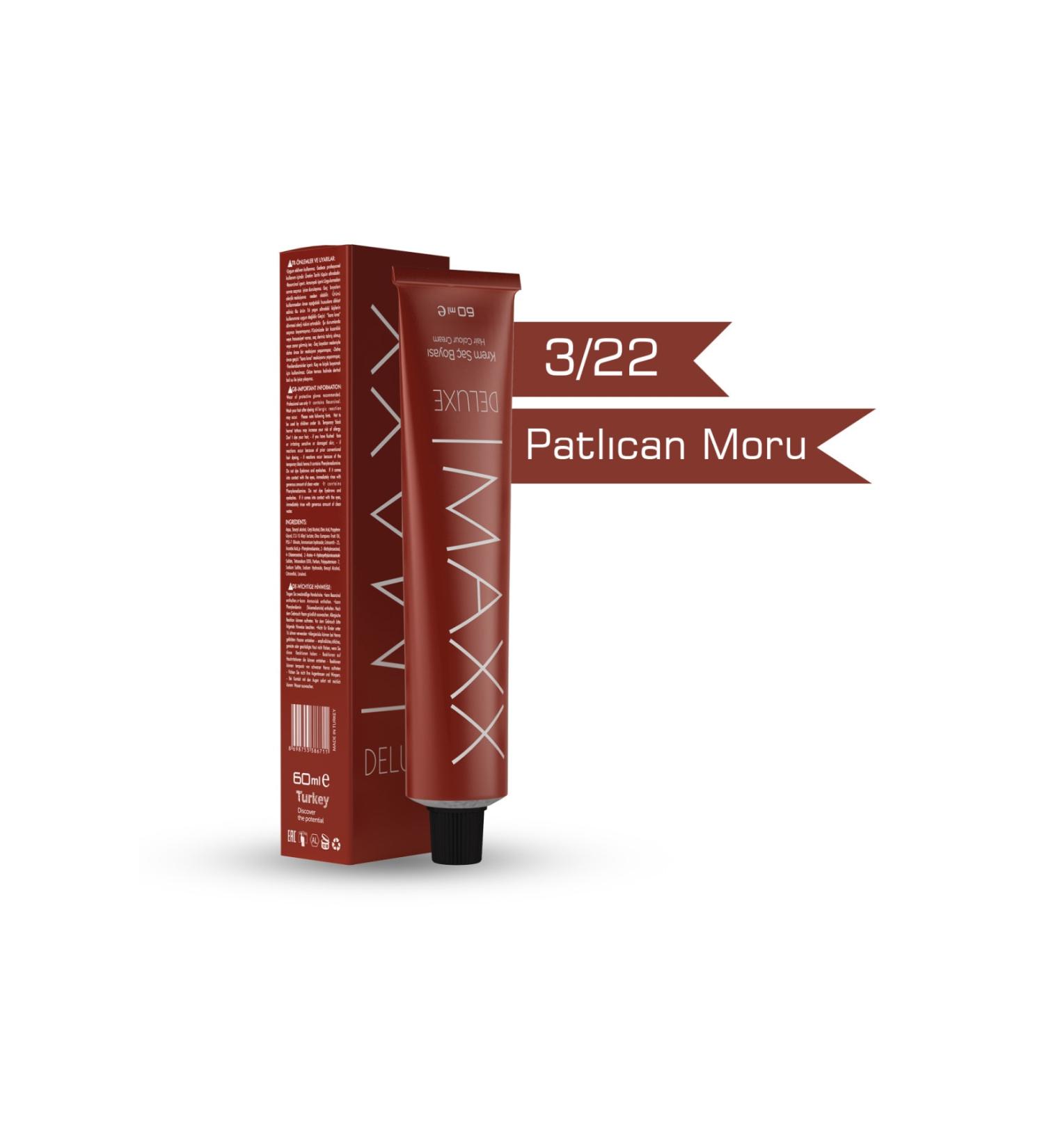 MAXX DELUXE 3.22 Eggplant Purple Cream Tube Paint -60ml