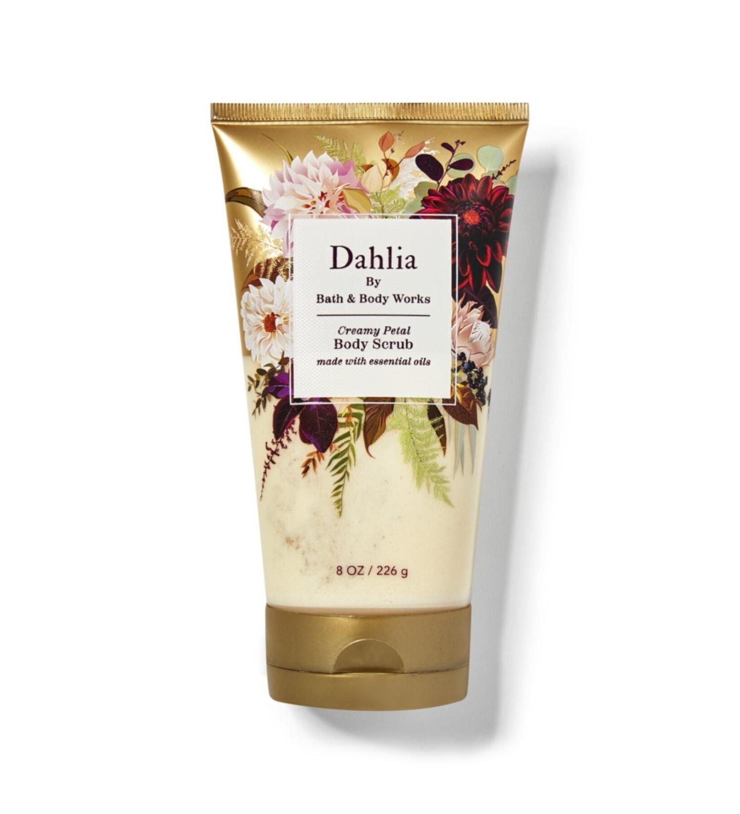 Bath & Body Works Dahlia Creamy Body Scrub 8 oz / 226 g BBW26124861