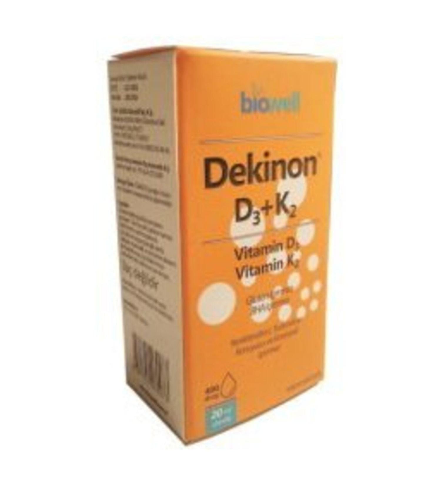 Biowell Dequinone D3k2 400 Drops
