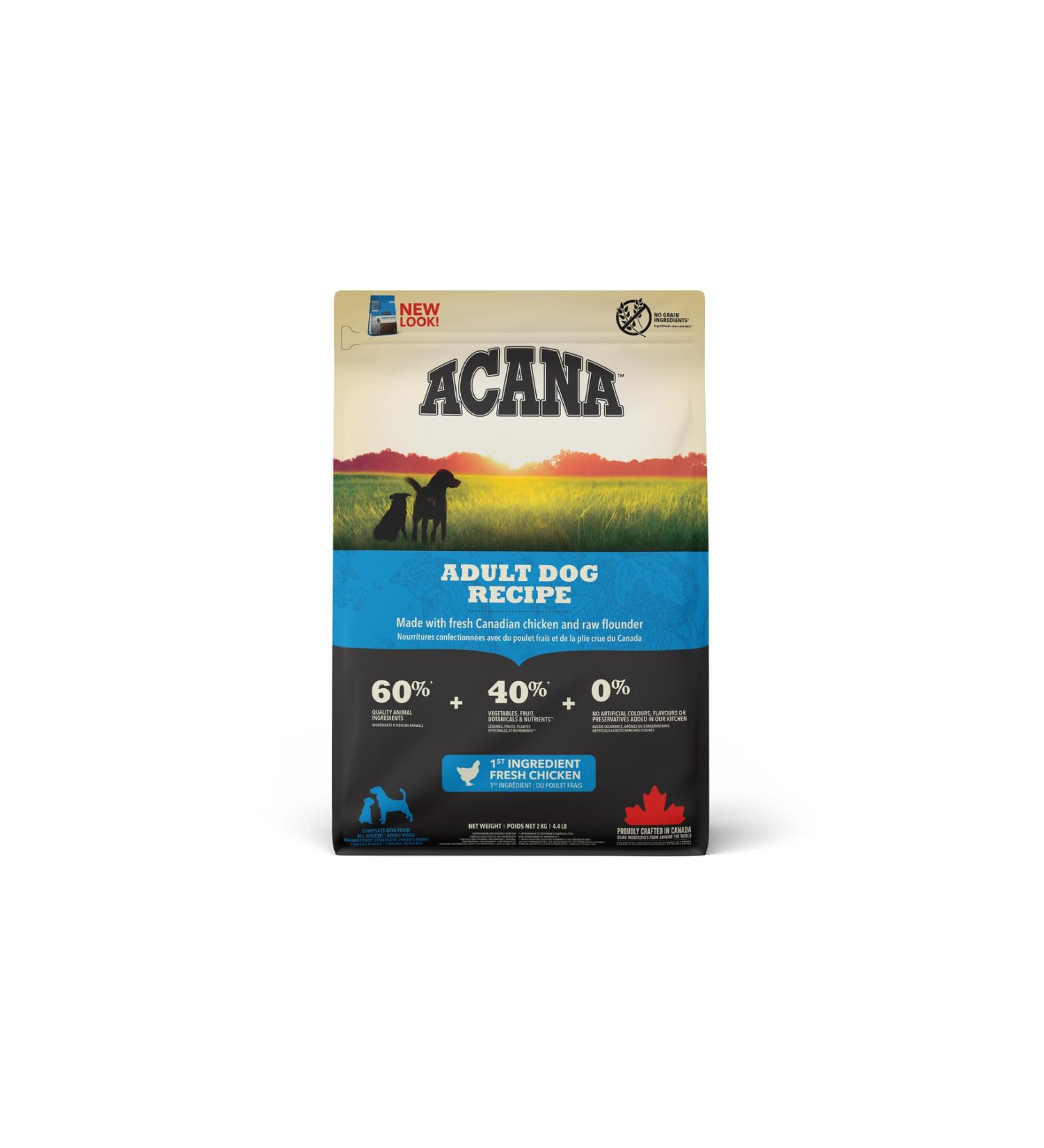 Acana Heritage Adult Dog Food 2 Kg - Farmapets