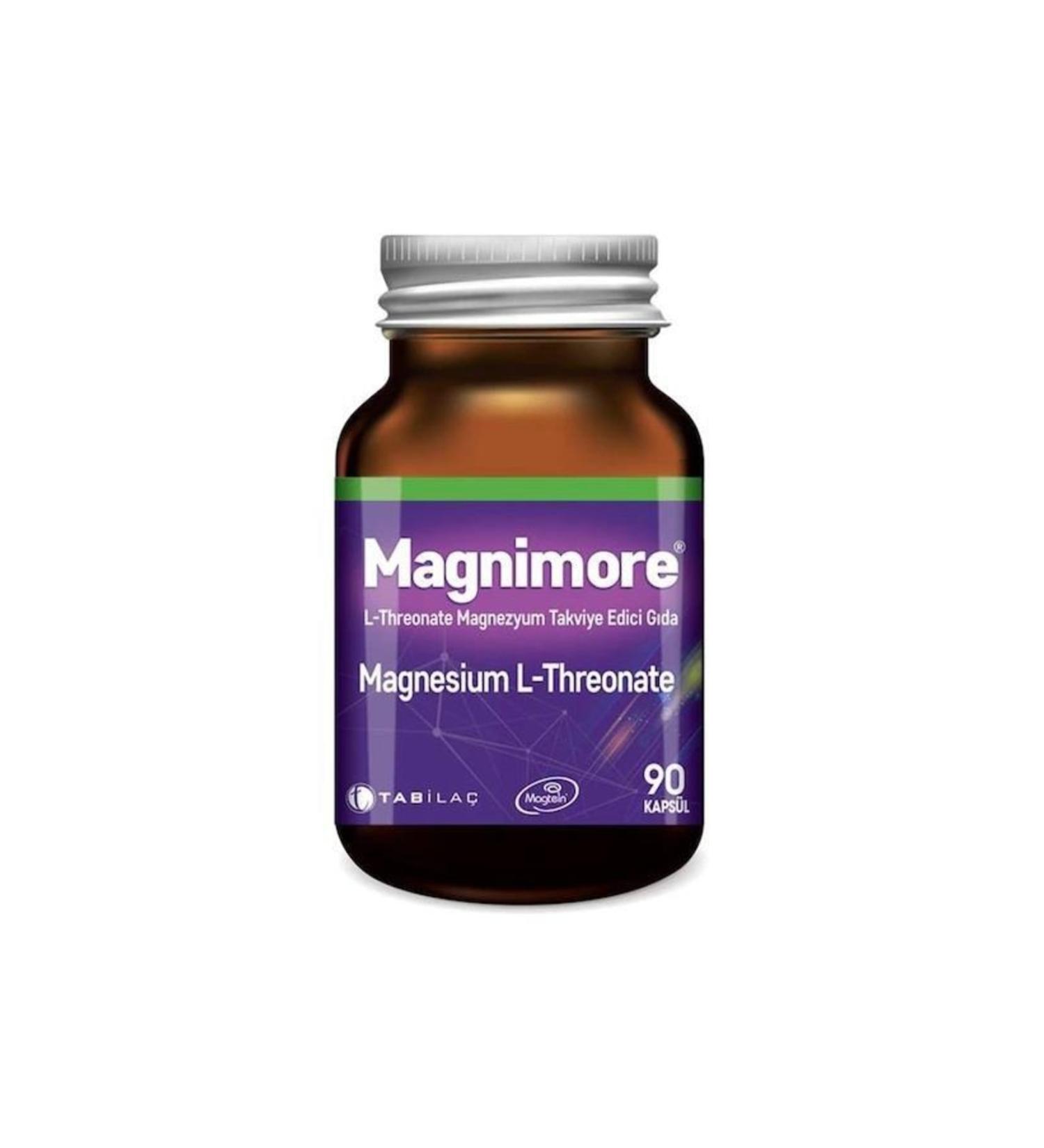 Tab la Magnimore Magnesium L-threonate 90 Capsules 8680133001581