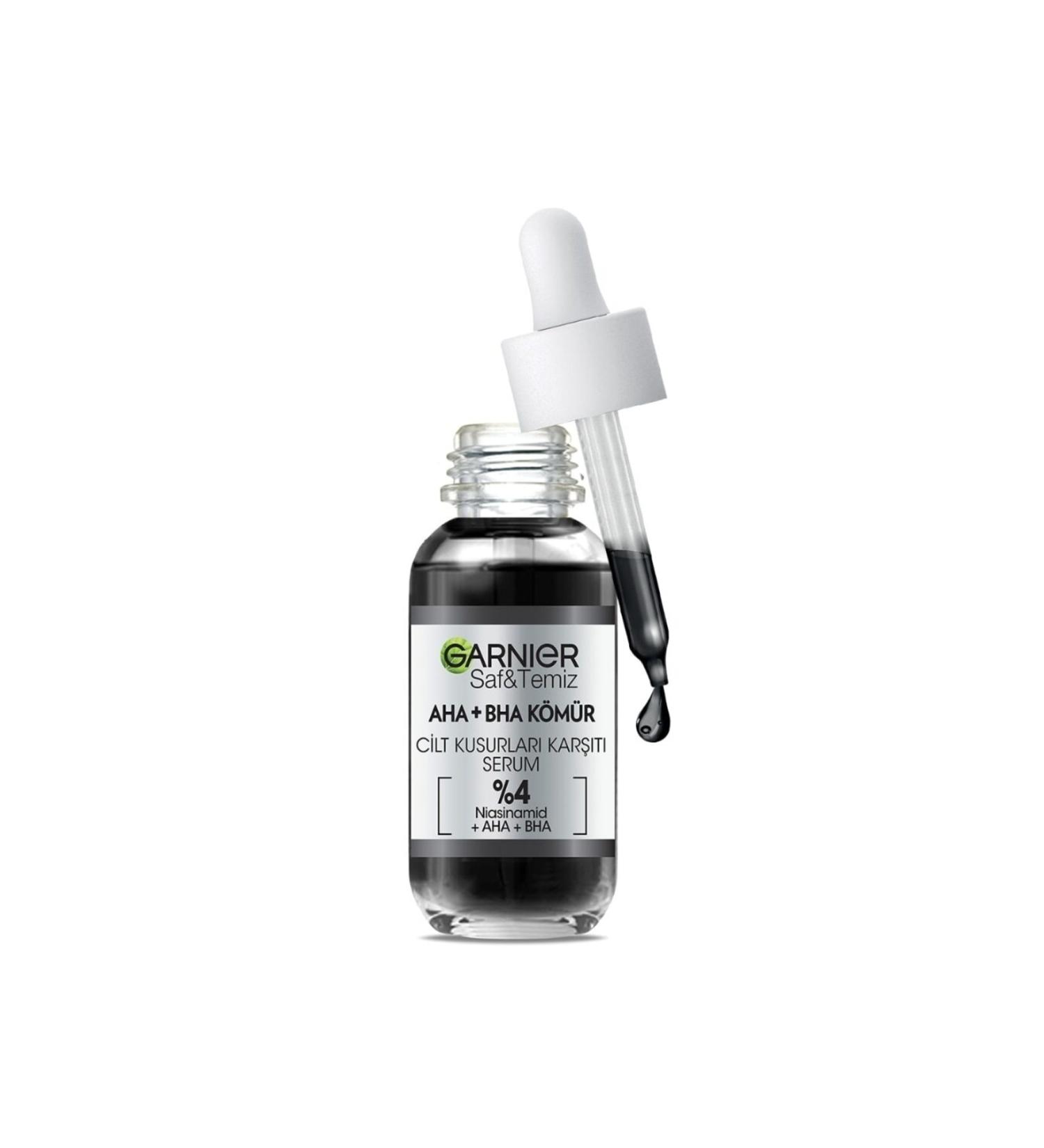 Garnier Black Serum Aha Bha Anti-Imperfections Peeling Serum 30 ml - Buy Online on GoSupps.com