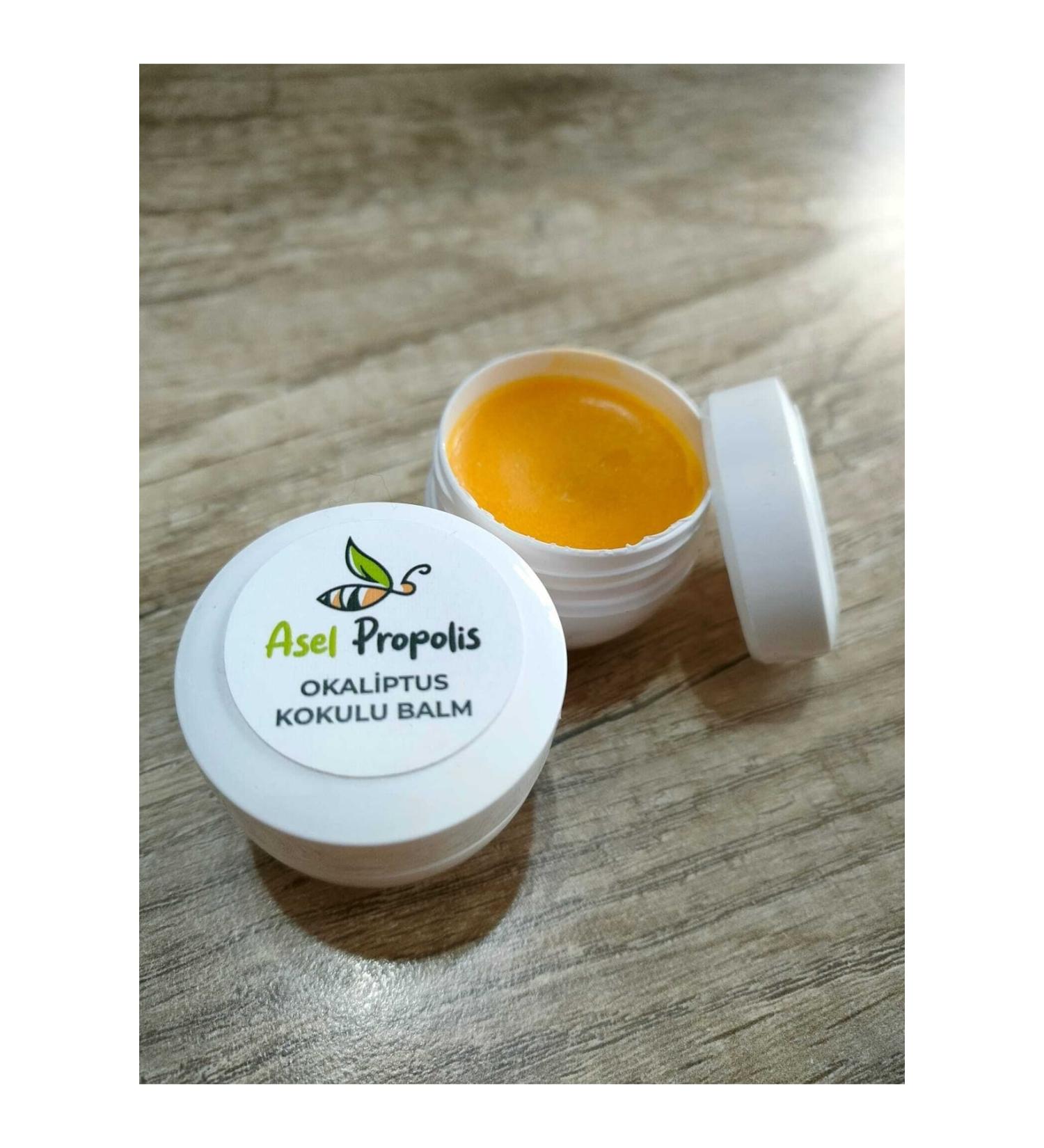 Asel Propolis Eucalyptus Scented Natural Balm Cream 20 ml