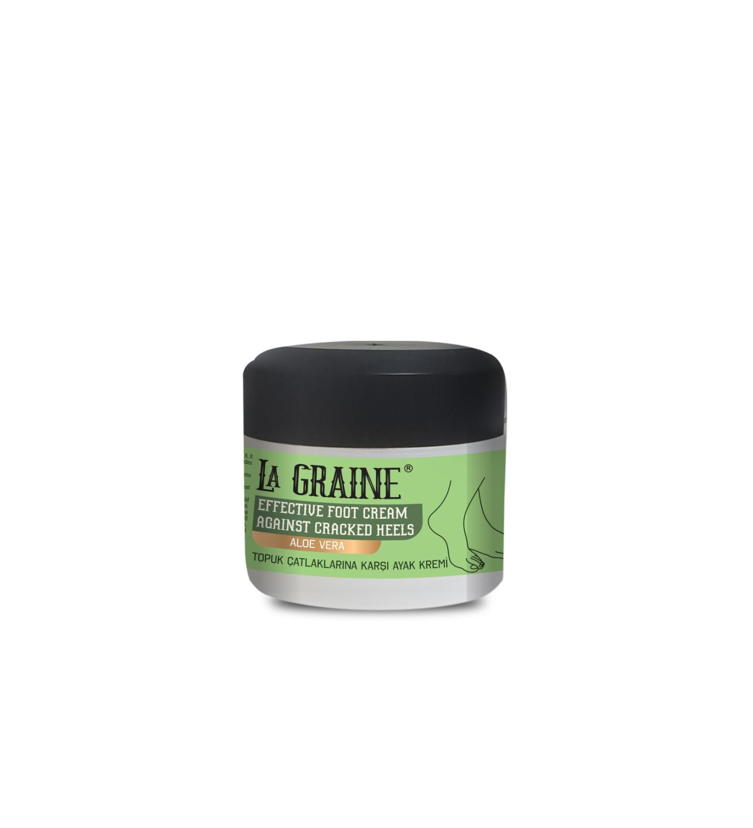LA GRAINE Aloe Vera Foot Cream Effective Against Heel Cracks 50 Ml