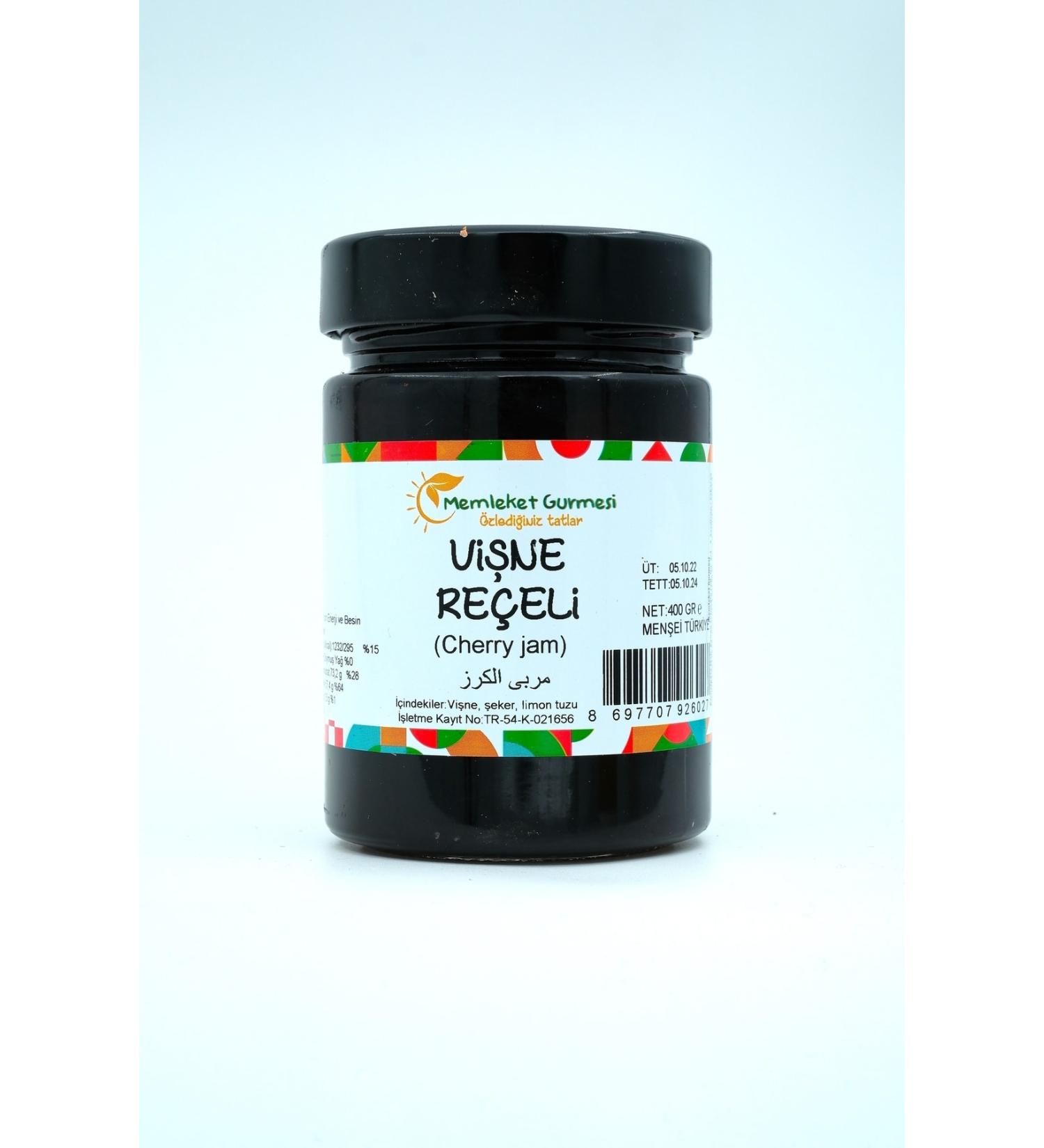 COUNTRY GOURMET Sour Cherry Jam (NATURAL) 400 gr