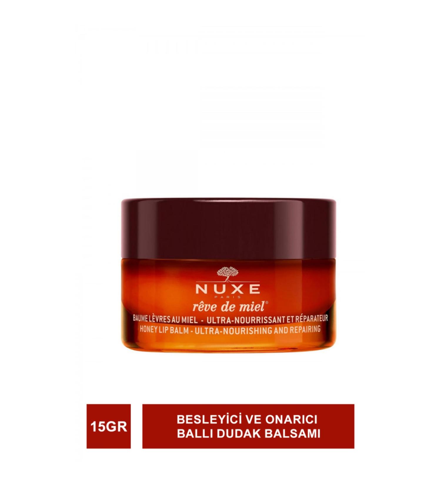 Nuxe Reve De Miel Baume Levres Nourishing and Repairing Honey Lip Balm 15 gr