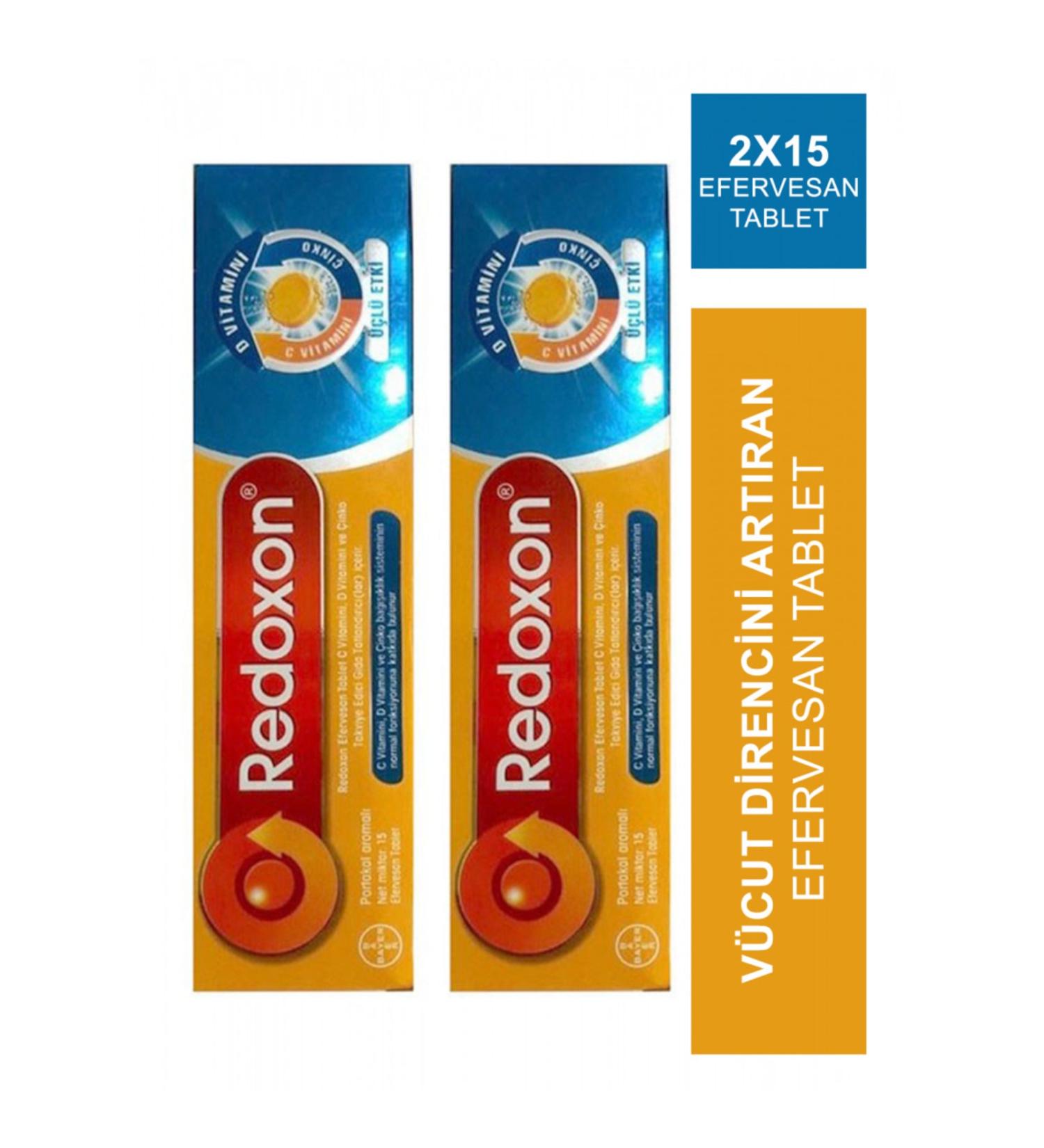 Redoxon Triple Effective 15 Effervescent Tablets 2 Packs