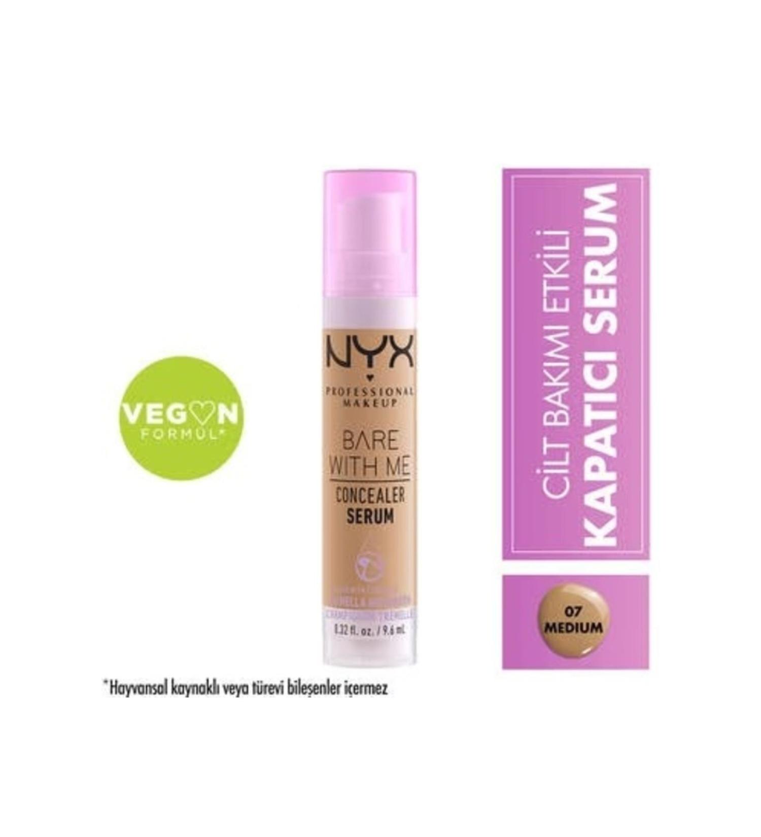 NYX Professional Makeup With Me Concealer Serum 07 Medium
