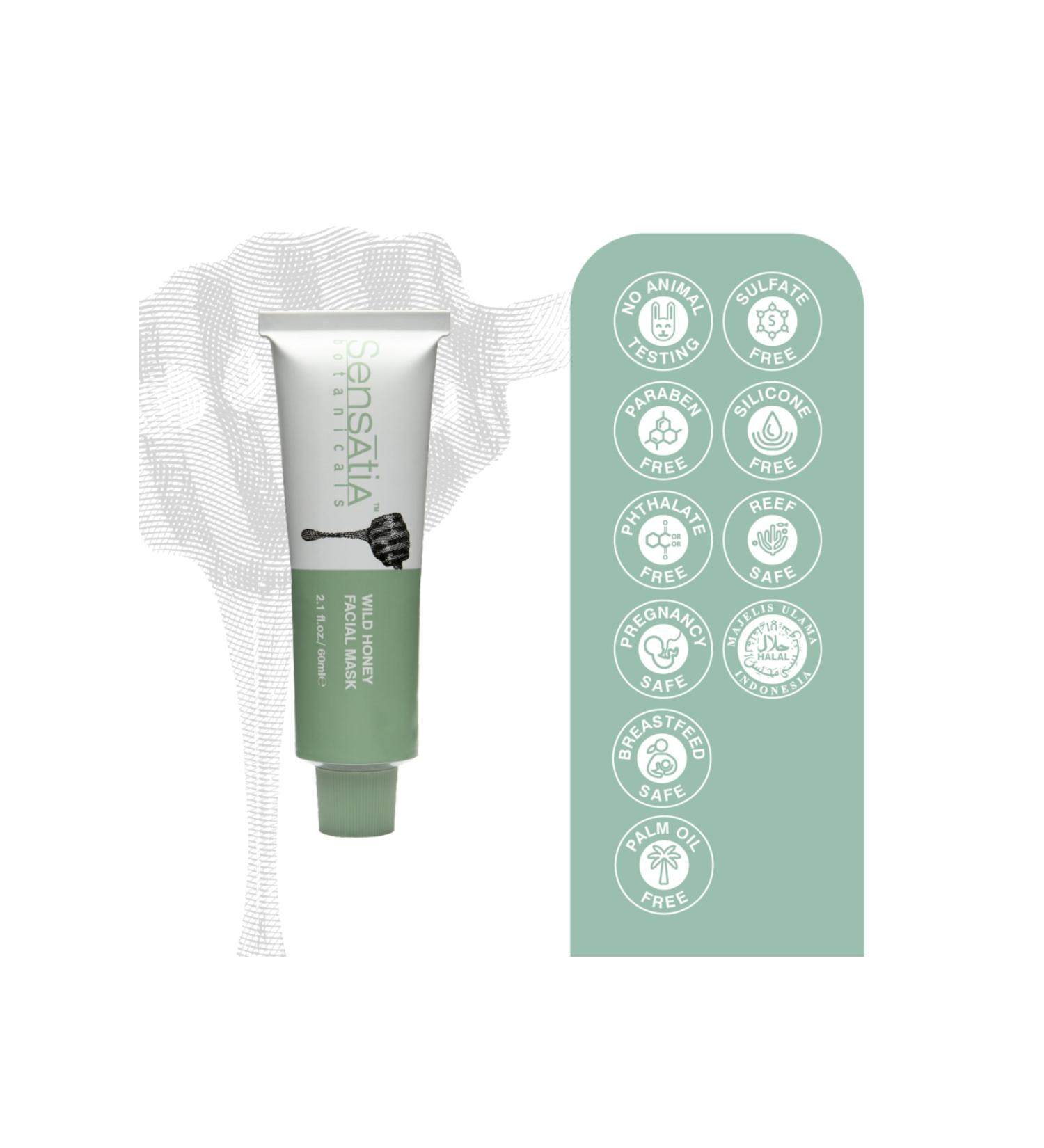 Sensatia Botanicals Wild Honey Facial Mask 60ml - Buy Online on GoSupps.com