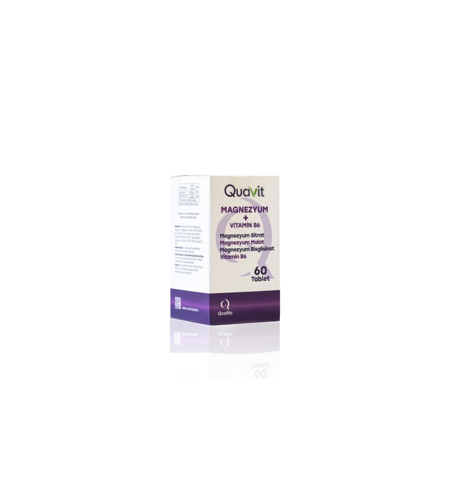 Quavit Magnesium 60 Tablets