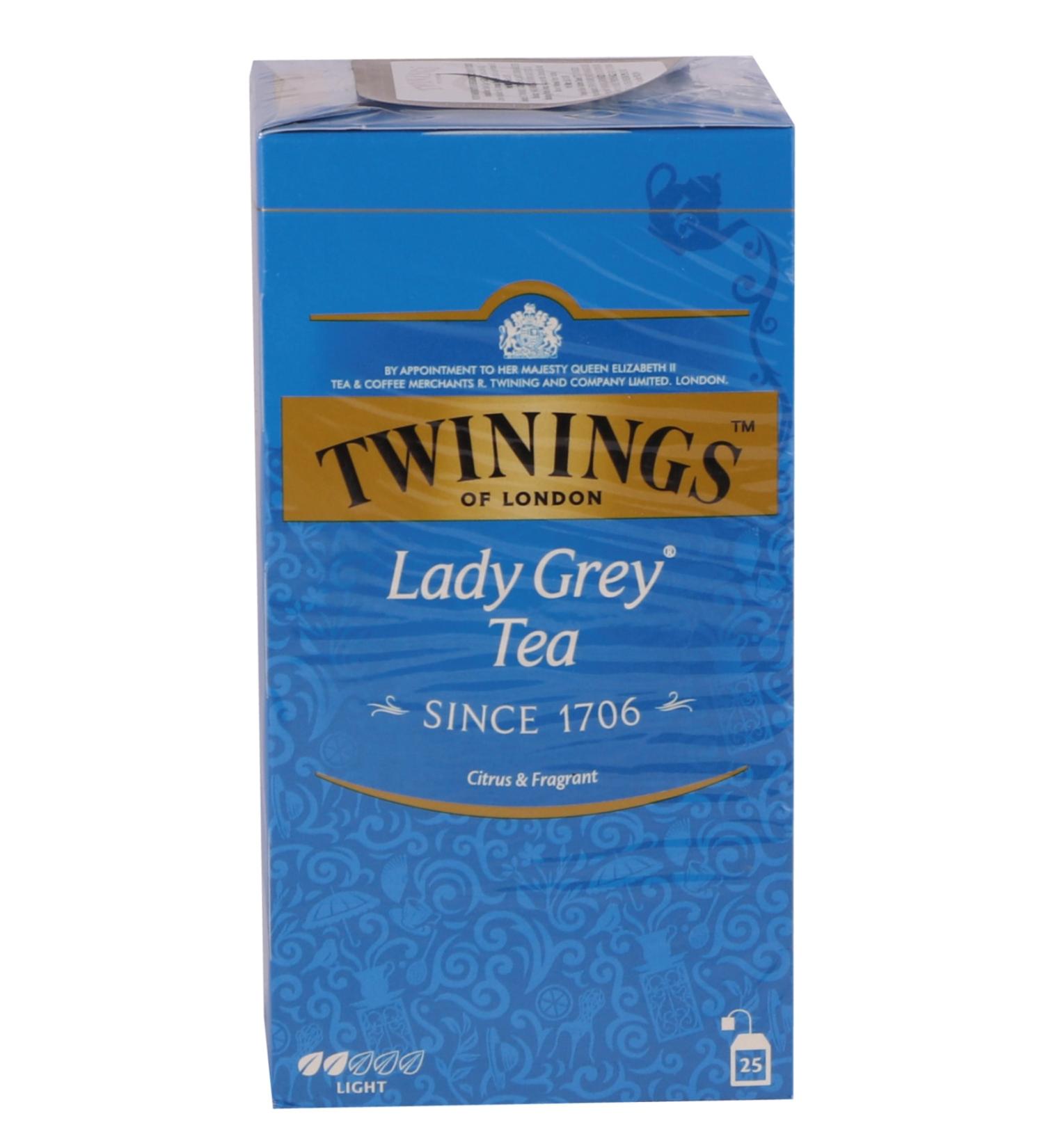 Twinings Lady Grey Tea Cup Teabags 25 Pack 50 G