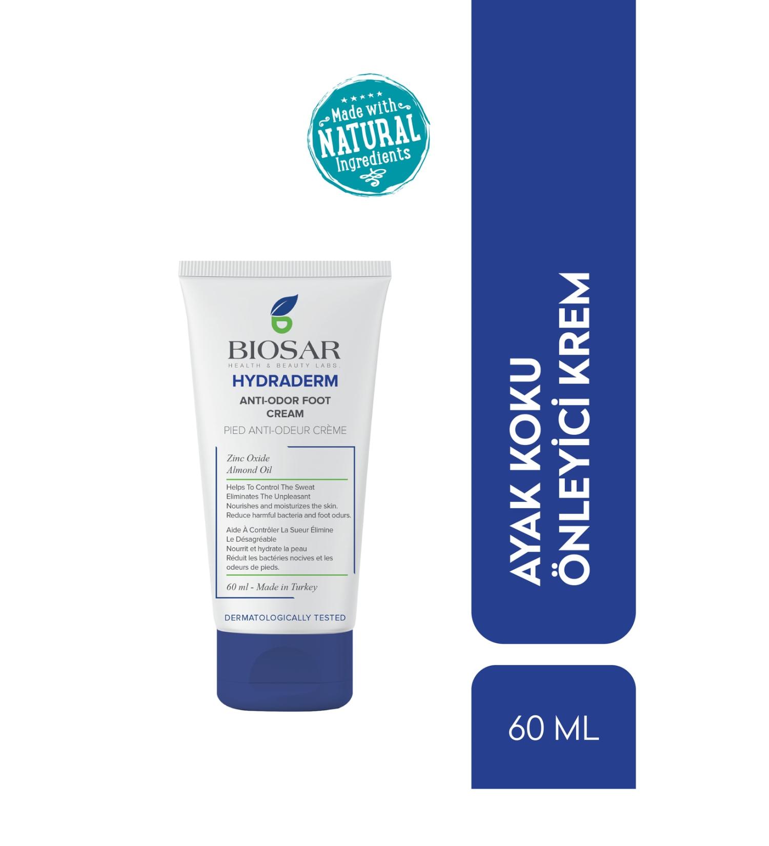 B OSAR Hydraderm Foot Odor Prevention Cream