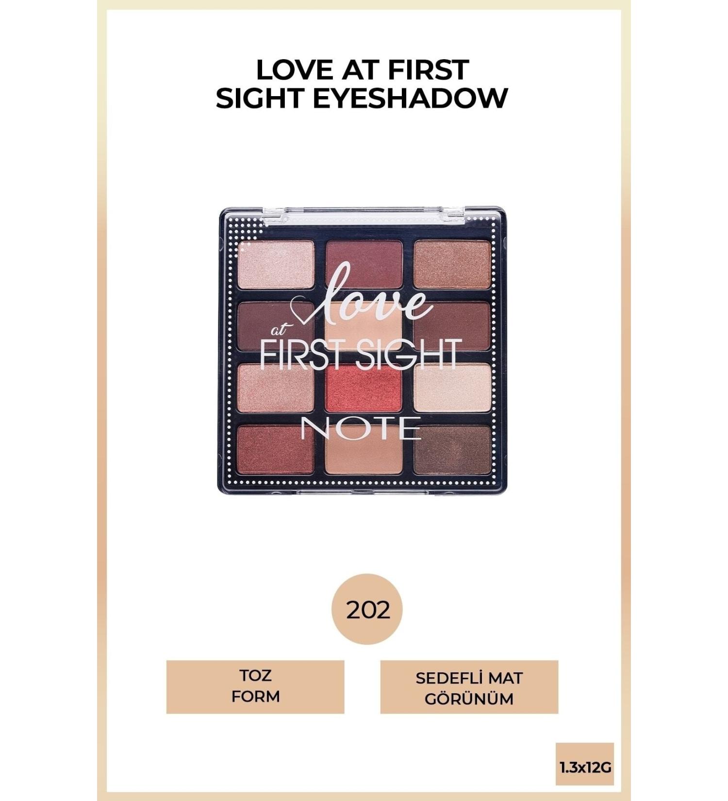 Note Cosmetics Love At First Sight Eyeshadow Palette 202 .eye_shadow 087 - Buy Online on GoSupps.com