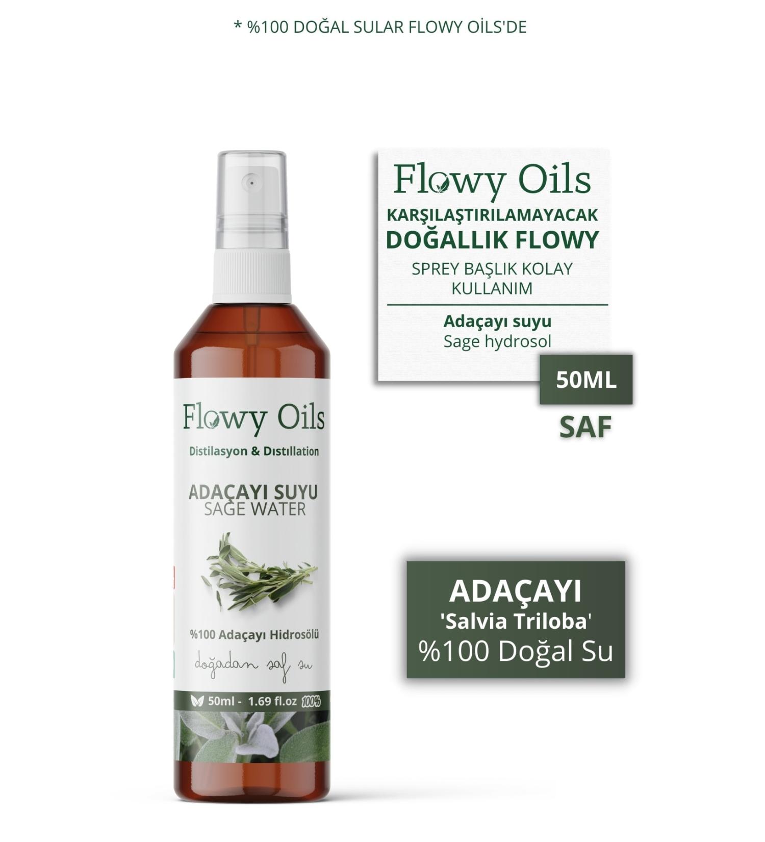 Celenzea Sage Water 0 Full Pure Natural Oil Distillation Hydrosol Water Tonic Sage Hydrosol Tonic 50ml