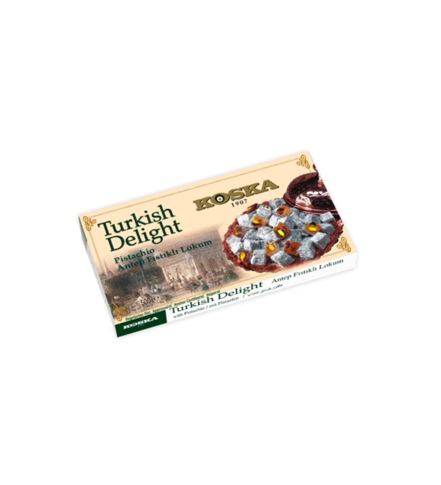 Koska Pistachio Turkish Delight 500 Gr