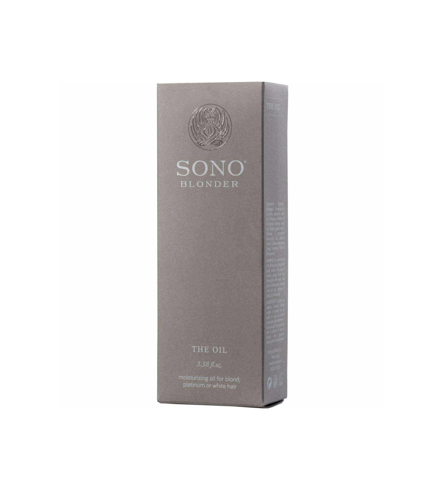 Sono Blonder The Oil Platinum And Grey Hair Argan Oil 100ml 8053839950246