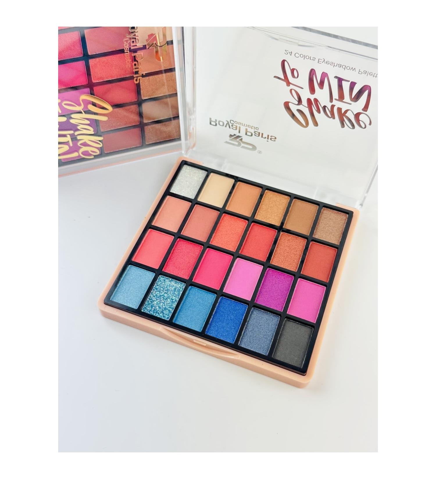 ROWENAROSE 24 High Pigment Eyeshadow Palette Festival Colors