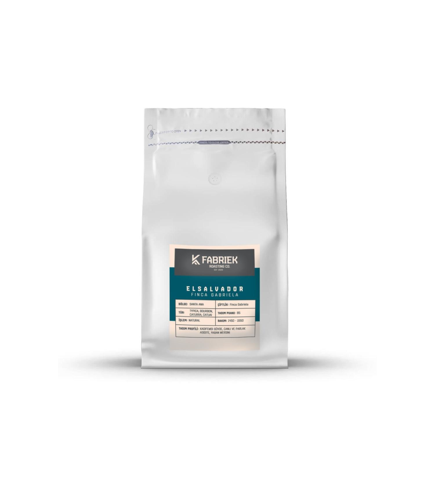 Fabriek Roasting Co. El Salvador Finca Gabriela 250 Gr