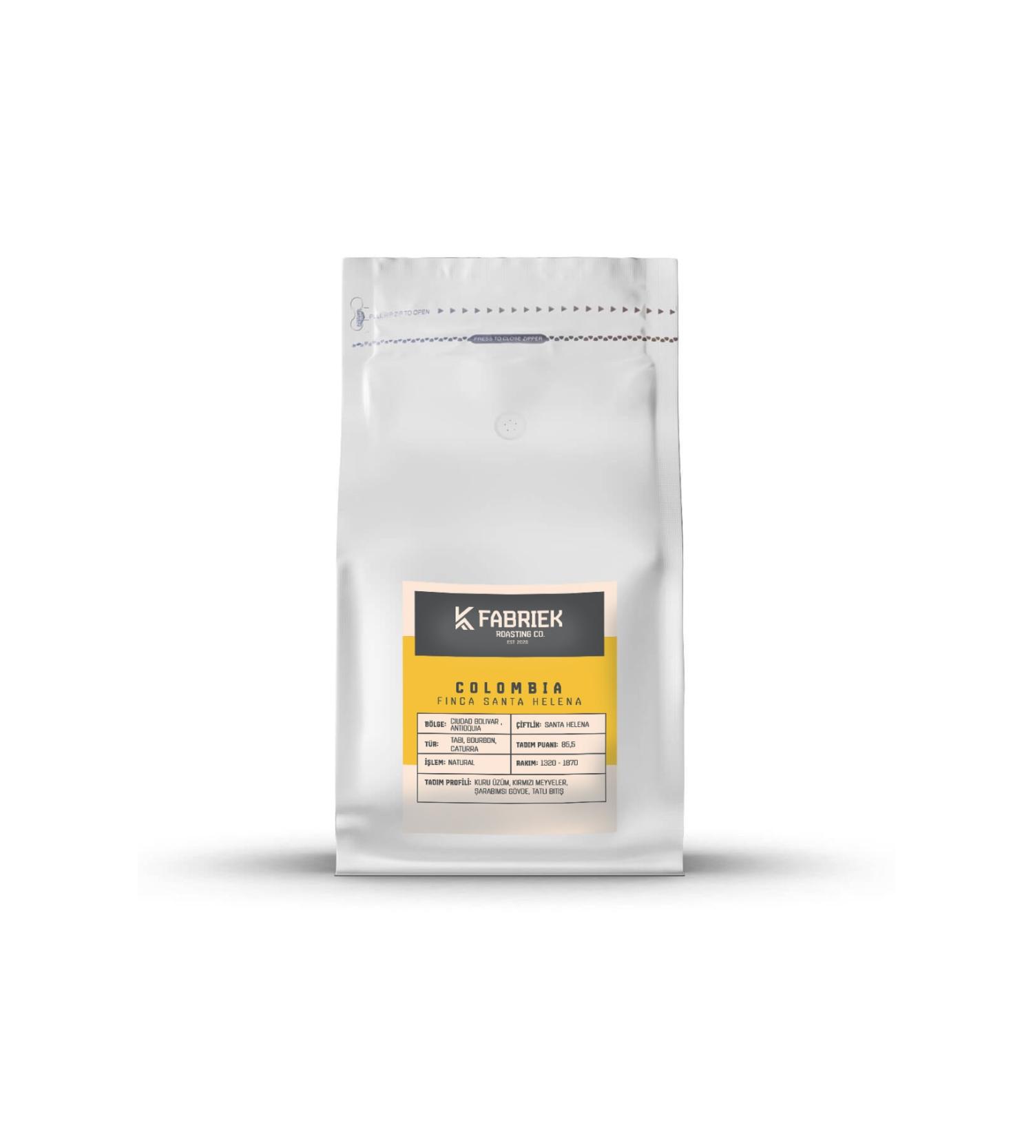 Fabriek Roasting Co. Colombia Finca Santa Helena 1000 Gr