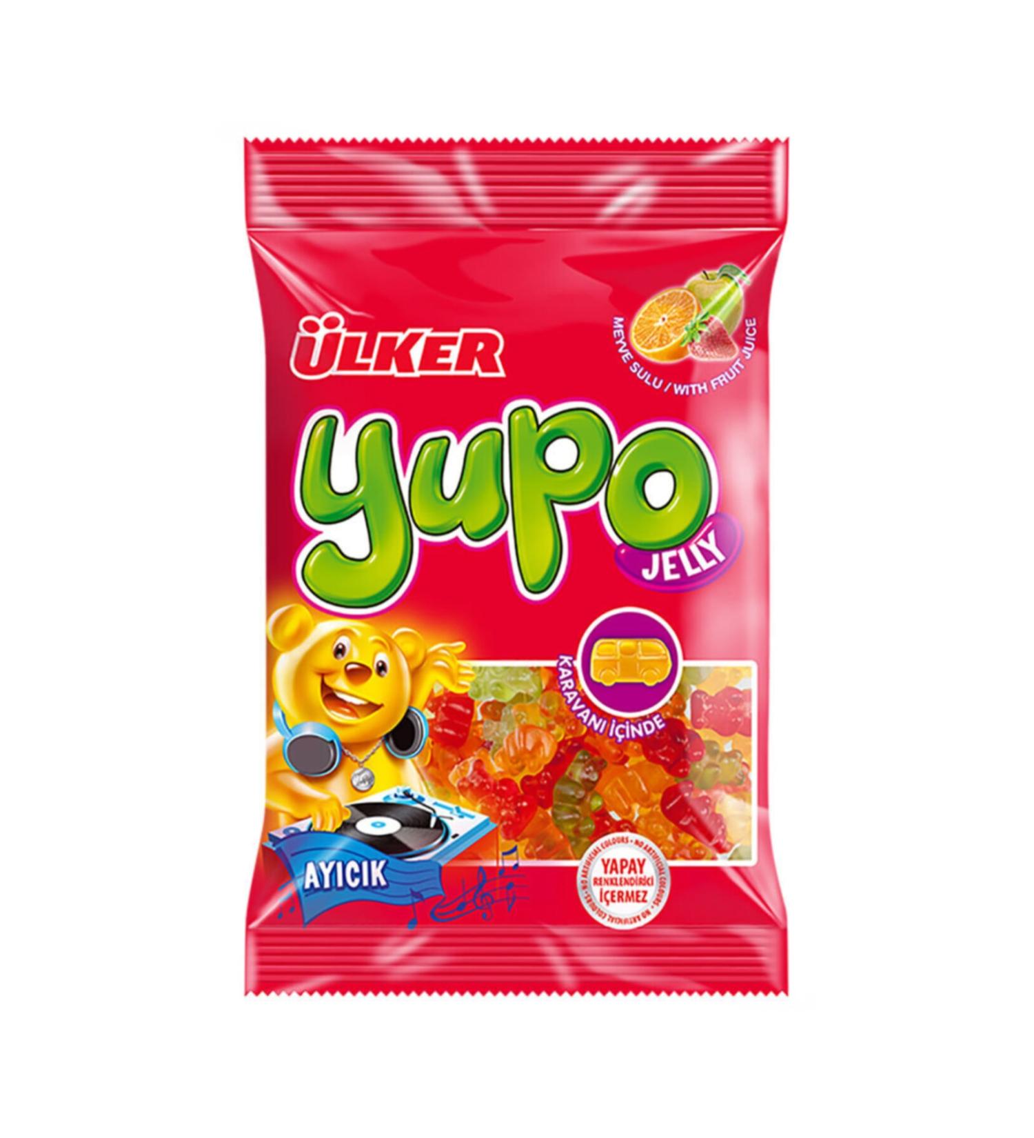 Ulker Yupo Jelly Bear 80 Gr X 8 Pieces