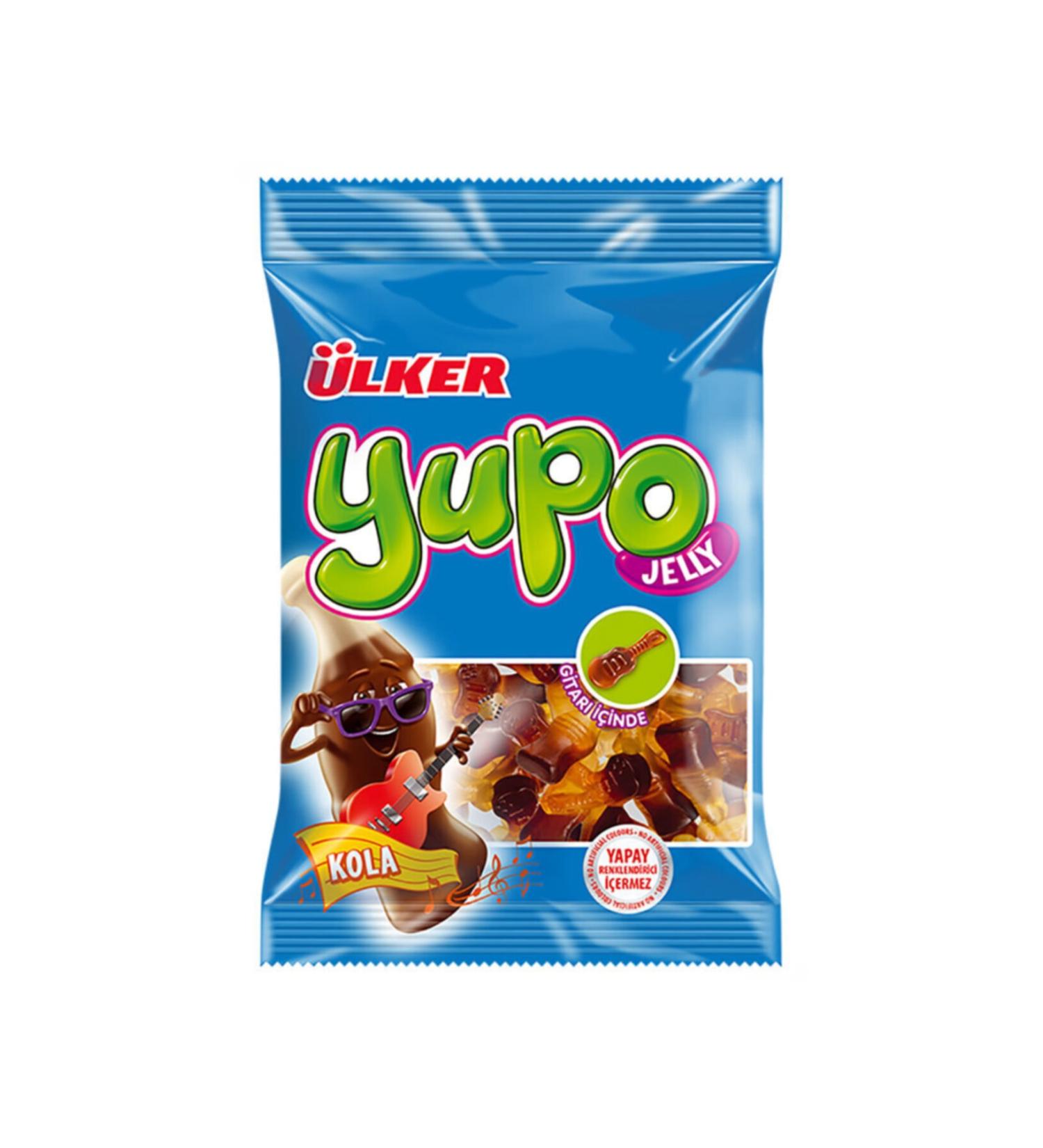 Ulker Yupo Jelly Cola 80 Gr X 8 Pieces