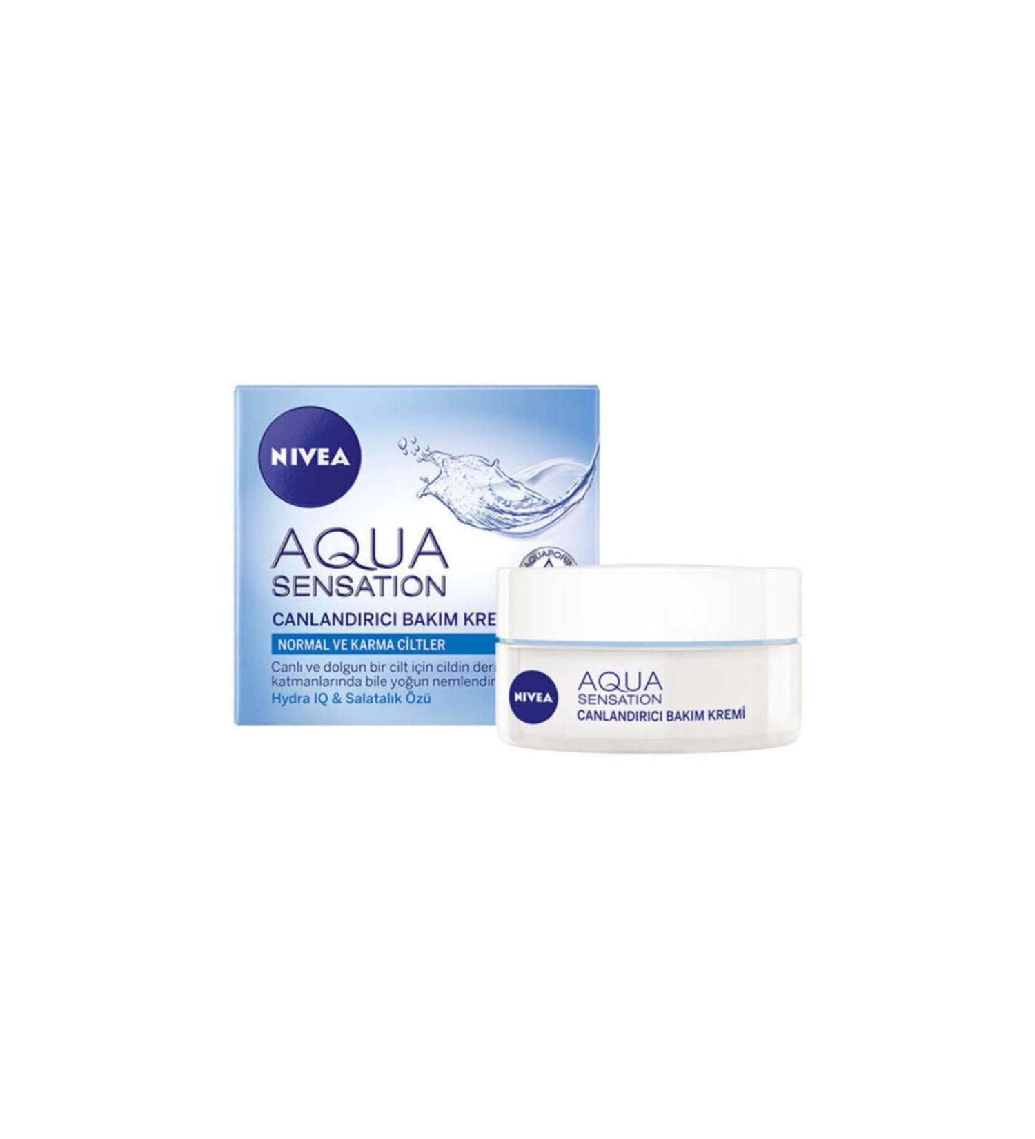 NIVEA Aqua Sensation Revitalizing Care Cream 50 Ml