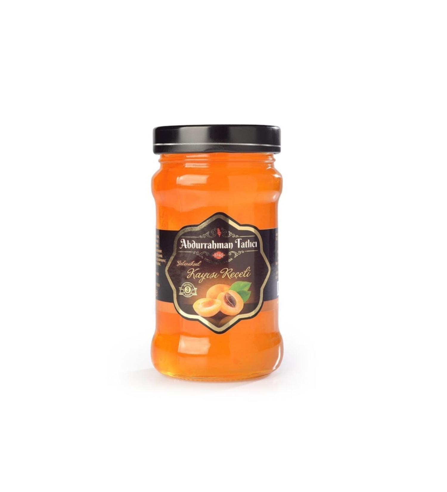 Abdurrahman Tatl c Glass Jar Apricot Jam 380 G