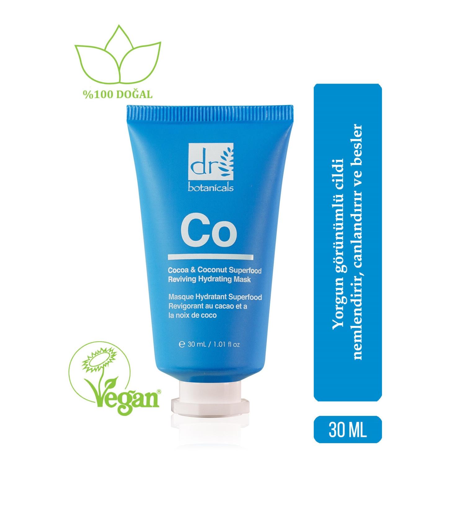 Dr. Botanicals Cocoa and Coconut Nourishing and Moisturizing Mask 30ml 7061289848021