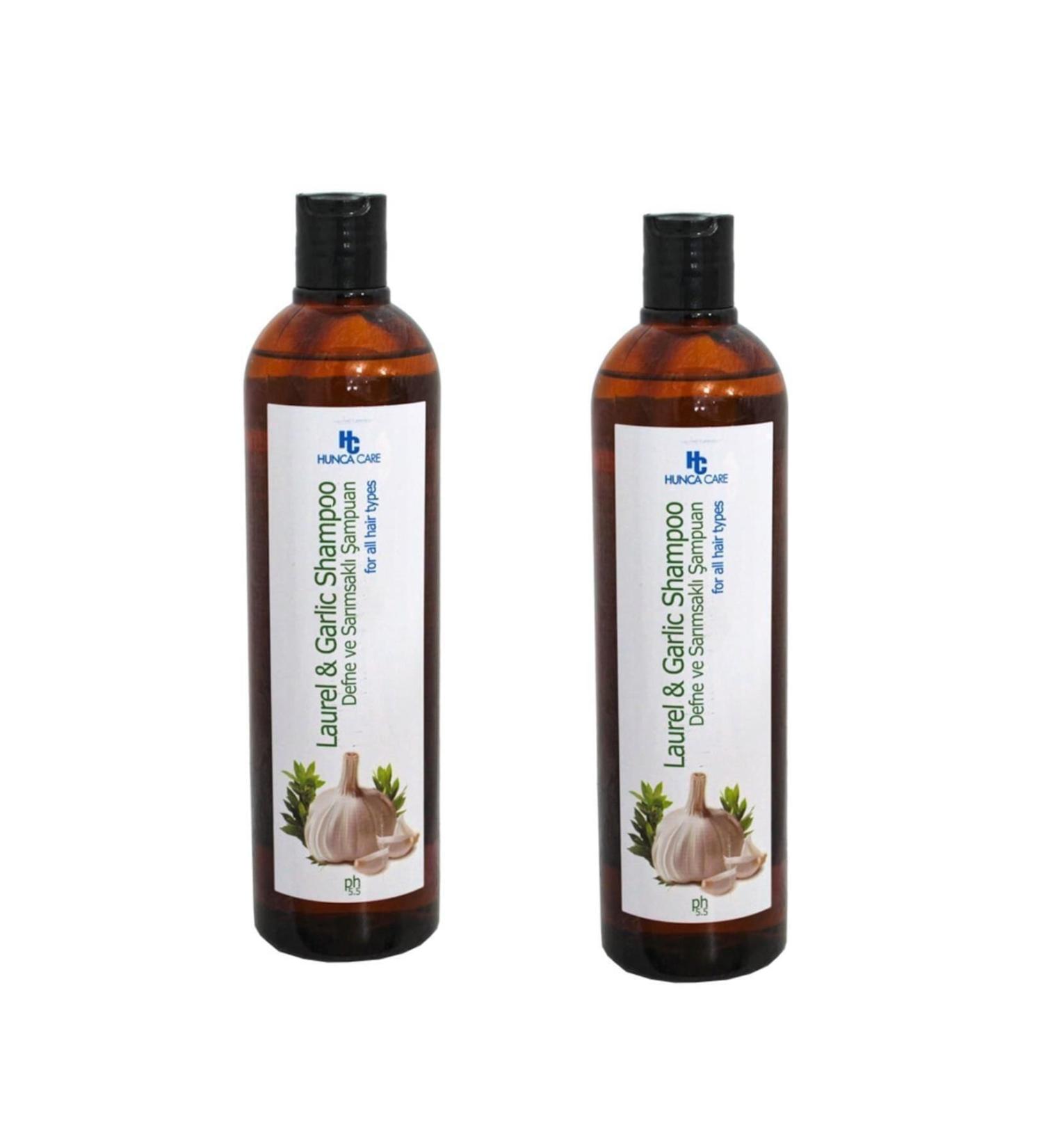 Hunca Shampoo Bay Garlic 700 ml X 2 Pieces