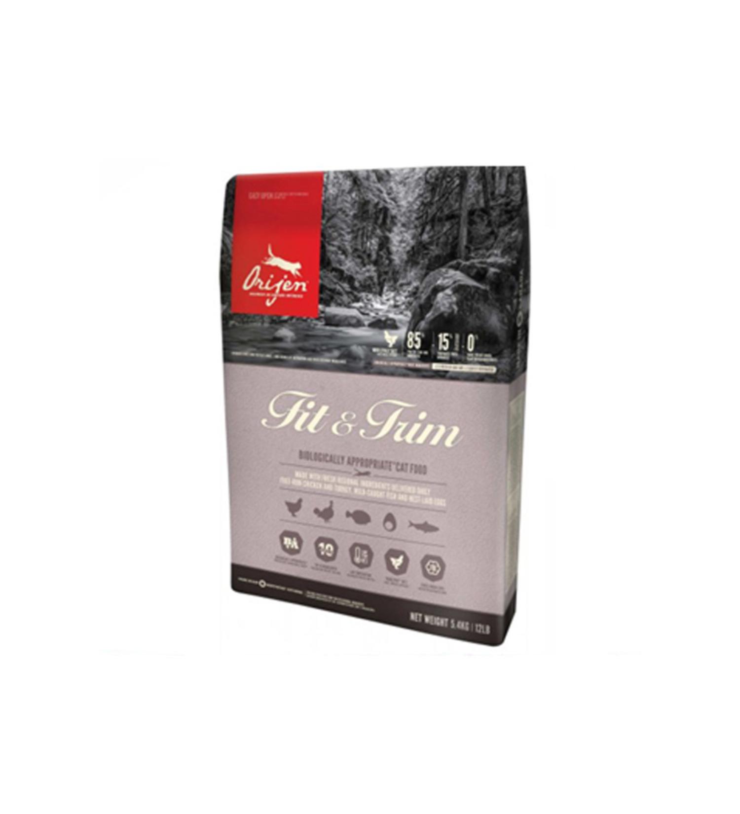 Orijen Fit Trim - Grain-Free Food for Overweight Cats 1.8 Kg