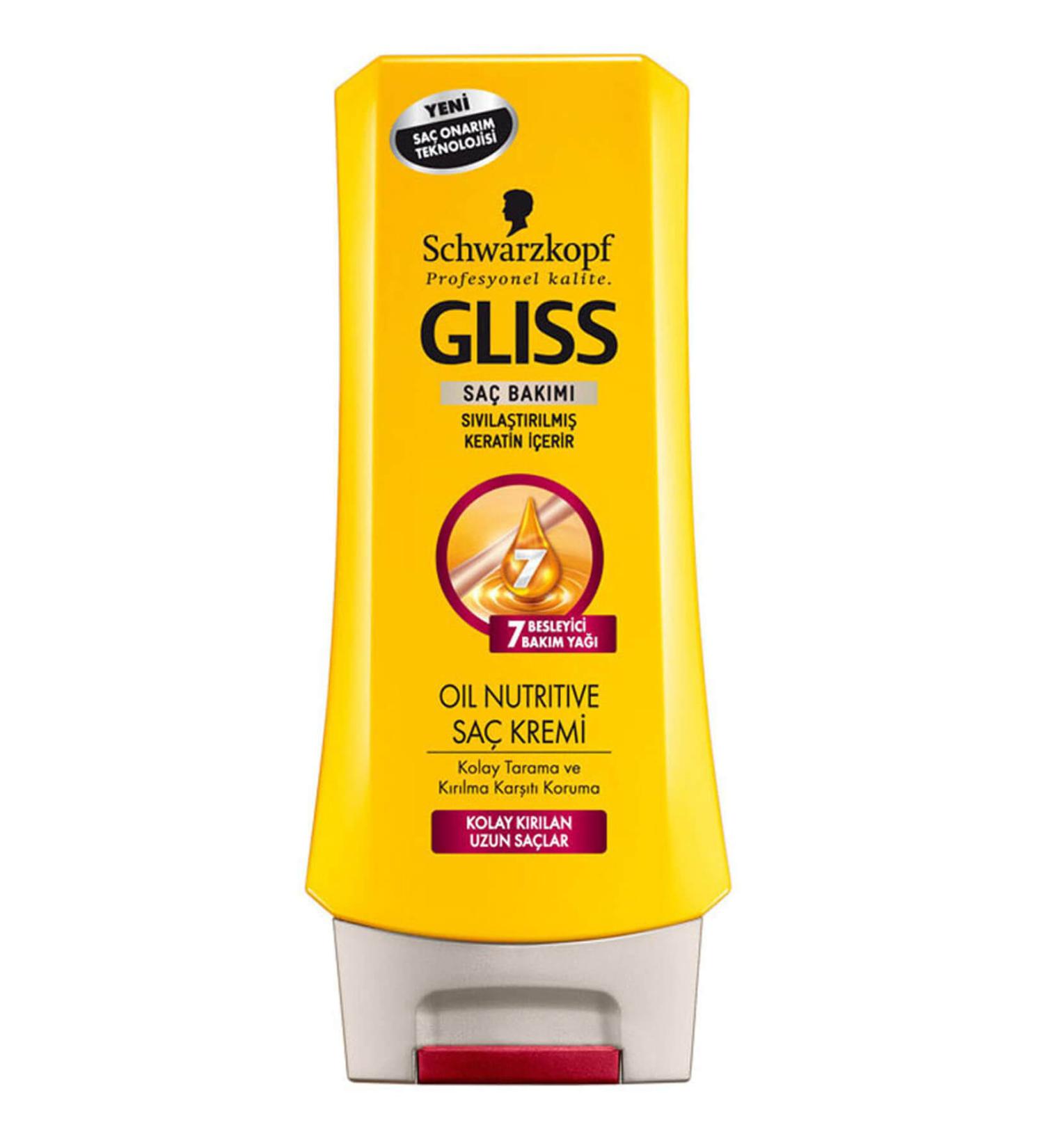 Gliss Hair Conditioner - gliss Oil Nutritive 400 ml